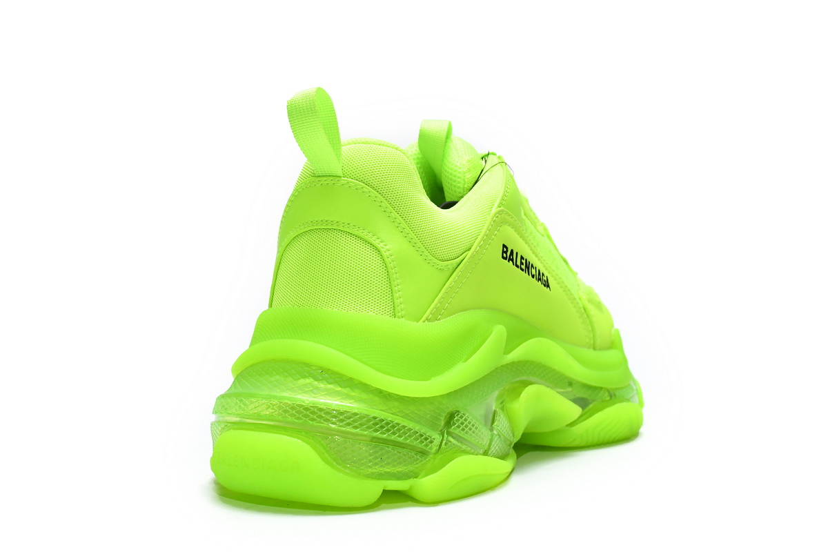 Balenciaga Triple S Fluorescein 544351 WZFF1 7320 - Authentic Designer Sneakers at Great Prices!