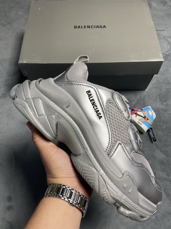 Balenciaga Triple S Daddy Shoes Silver - Shop the Latest Collection! Balenciaga Triple S Daddy Shoes Silver - Shop the Latest Collection!