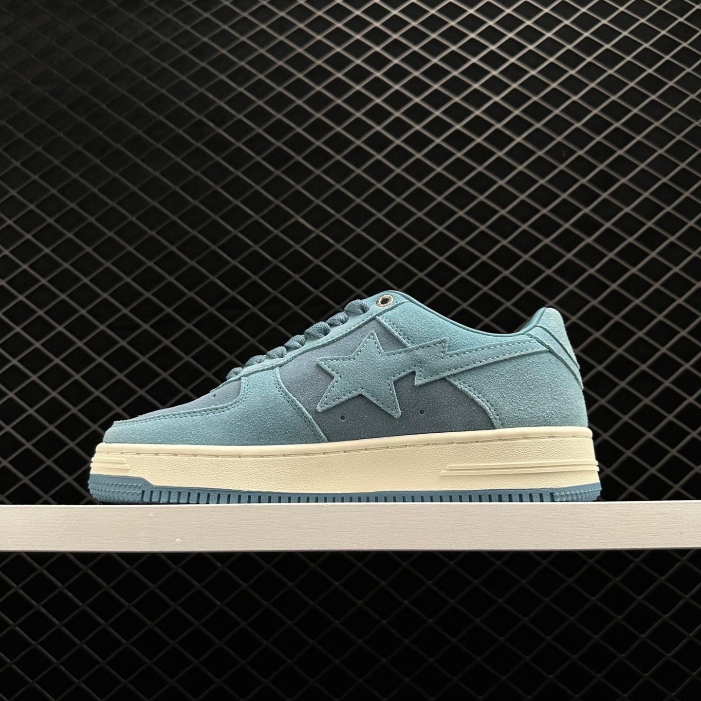 A Bathing Ape Bape Sta Blue Suede: Stylish and Trendy Sneakers