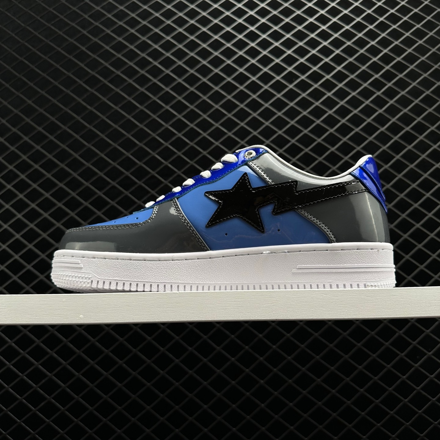 A Bathing Ape Bape Sta Low Navy Color Combo - Trendy & Stylish Sneakers