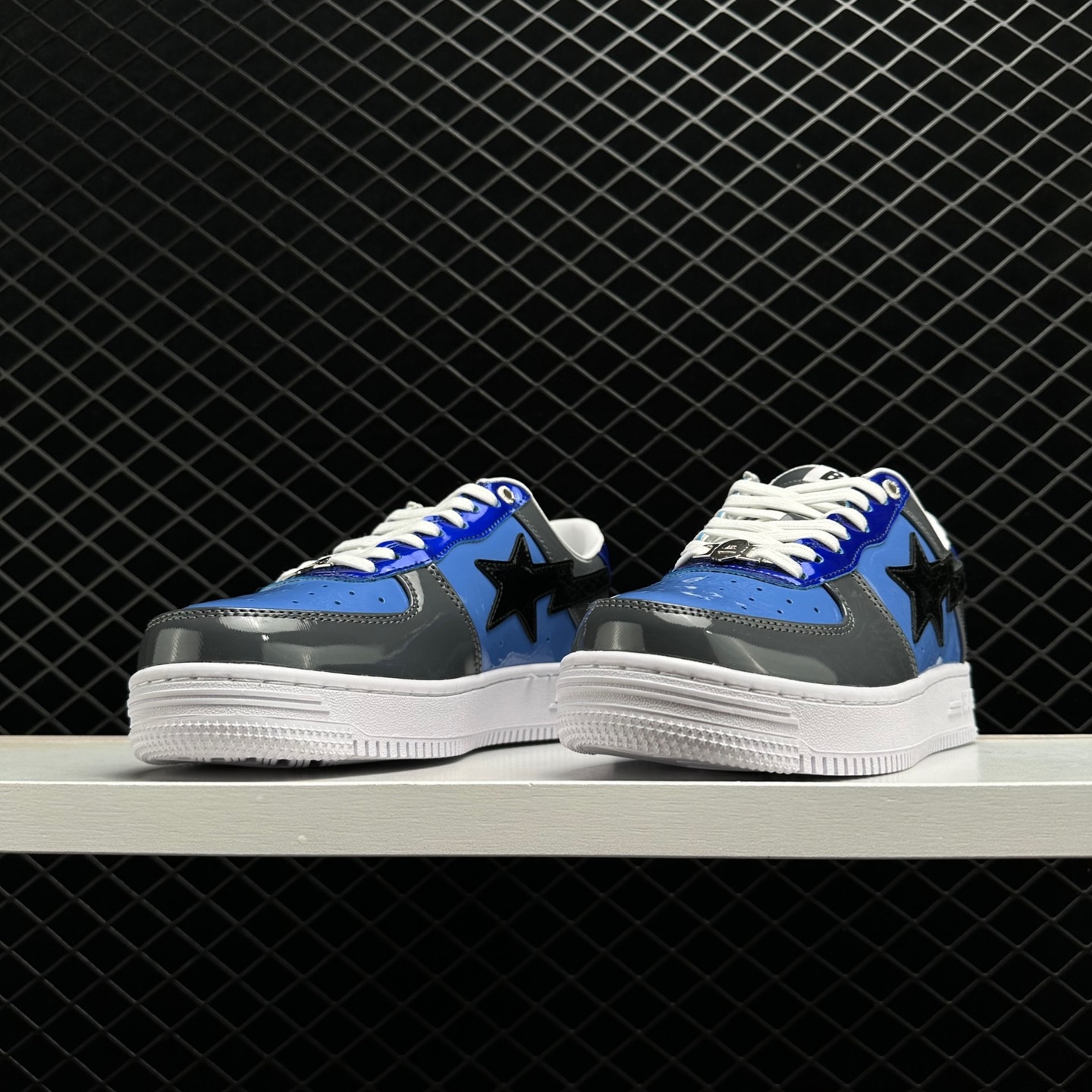 A Bathing Ape Bape Sta Low Navy Color Combo - Trendy & Stylish Sneakers