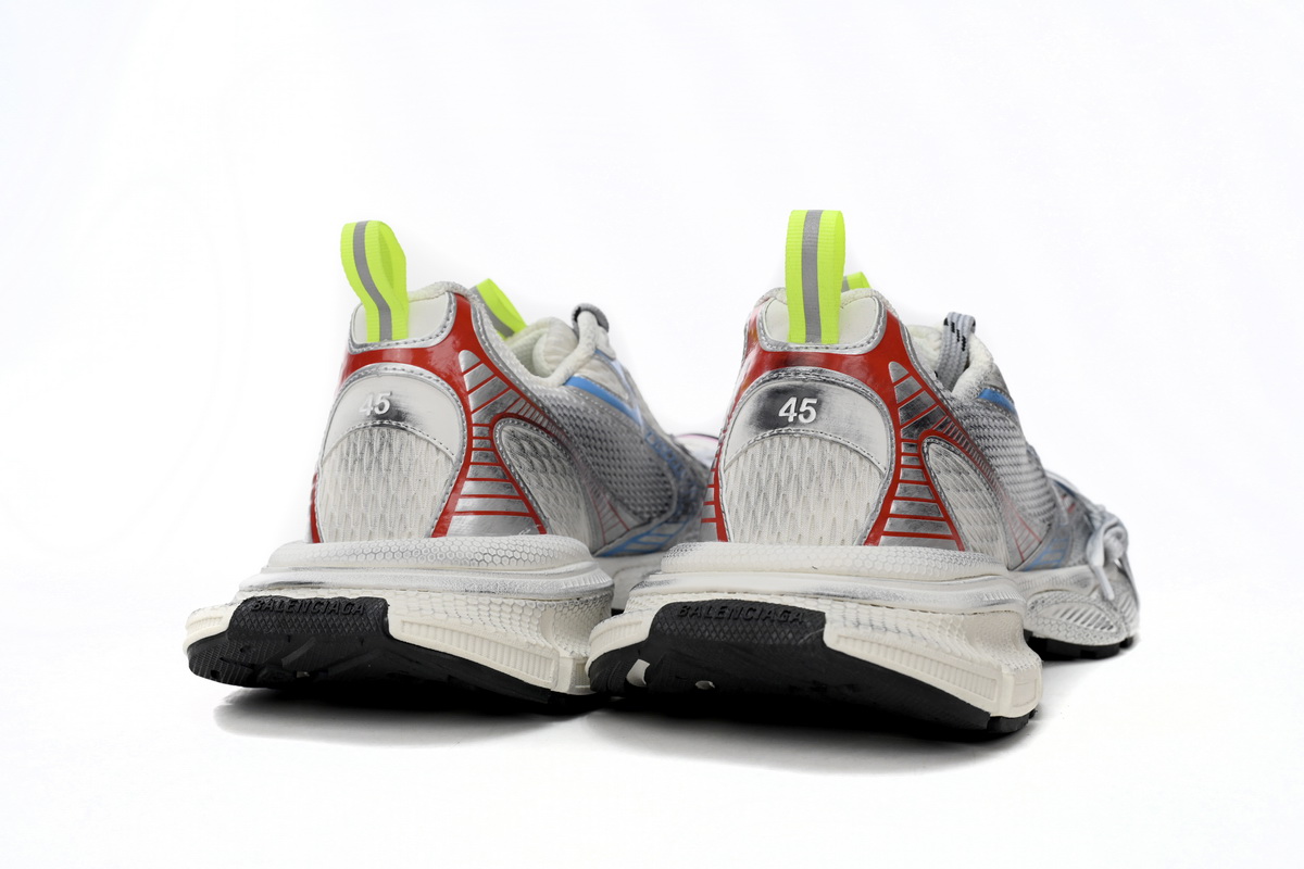 Balenciaga 3XL Sneaker Worn-Out - White Blue Red | Limited Edition Balenciaga 3XL Sneaker Worn-Out - White Blue Red | Limited Edition