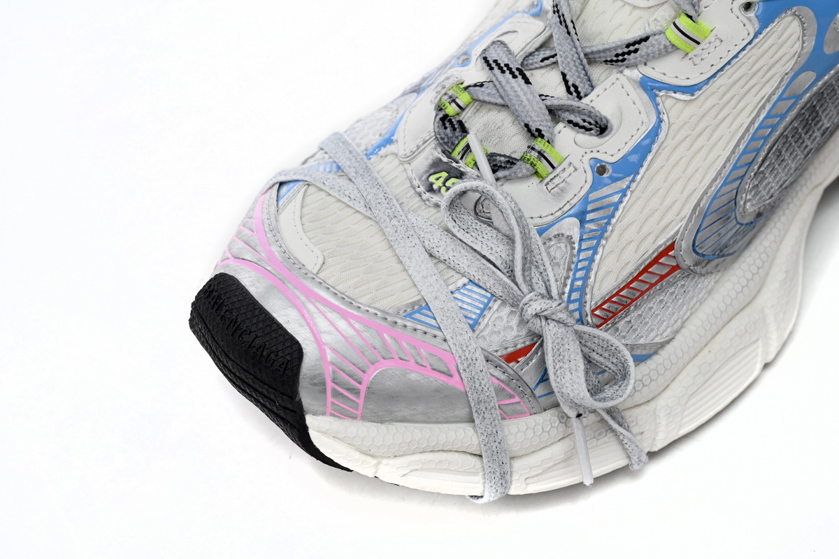 Balenciaga 3XL Sneaker Worn-Out - White Blue Red | Limited Edition Balenciaga 3XL Sneaker Worn-Out - White Blue Red | Limited Edition
