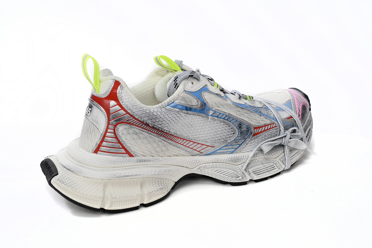 Balenciaga 3XL Sneaker Worn-Out - White Blue Red | Limited Edition Balenciaga 3XL Sneaker Worn-Out - White Blue Red | Limited Edition