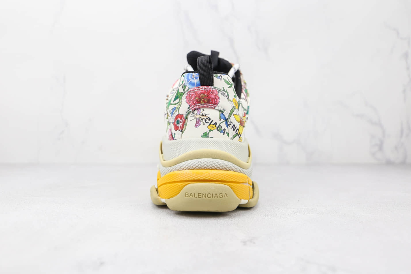 Gucci x Balenciaga Triple S 'The Hacker Project - Floral' Sneaker 677195-UL110-8461