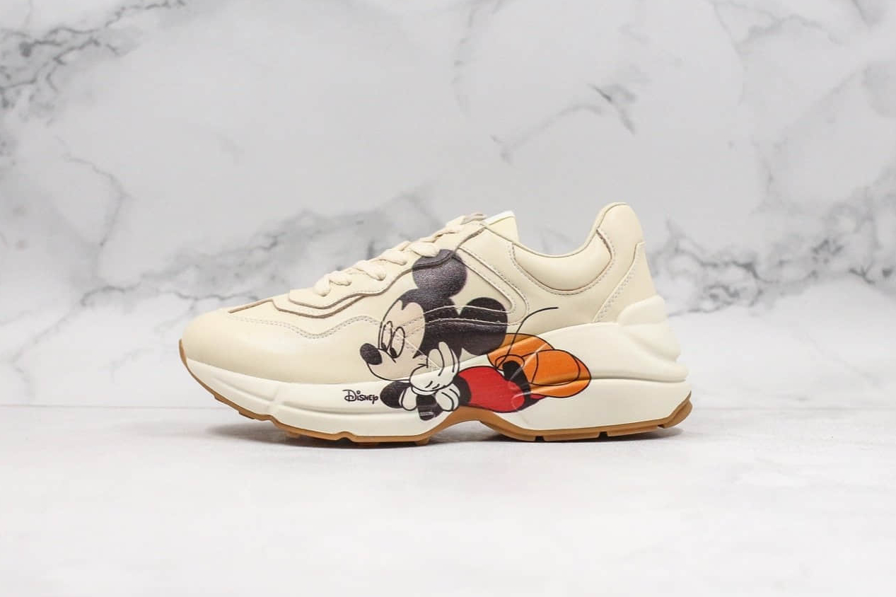 Disney x Gucci Rhyton 'Mickey Mouse' Sneakers - Limited Edition Collaboration