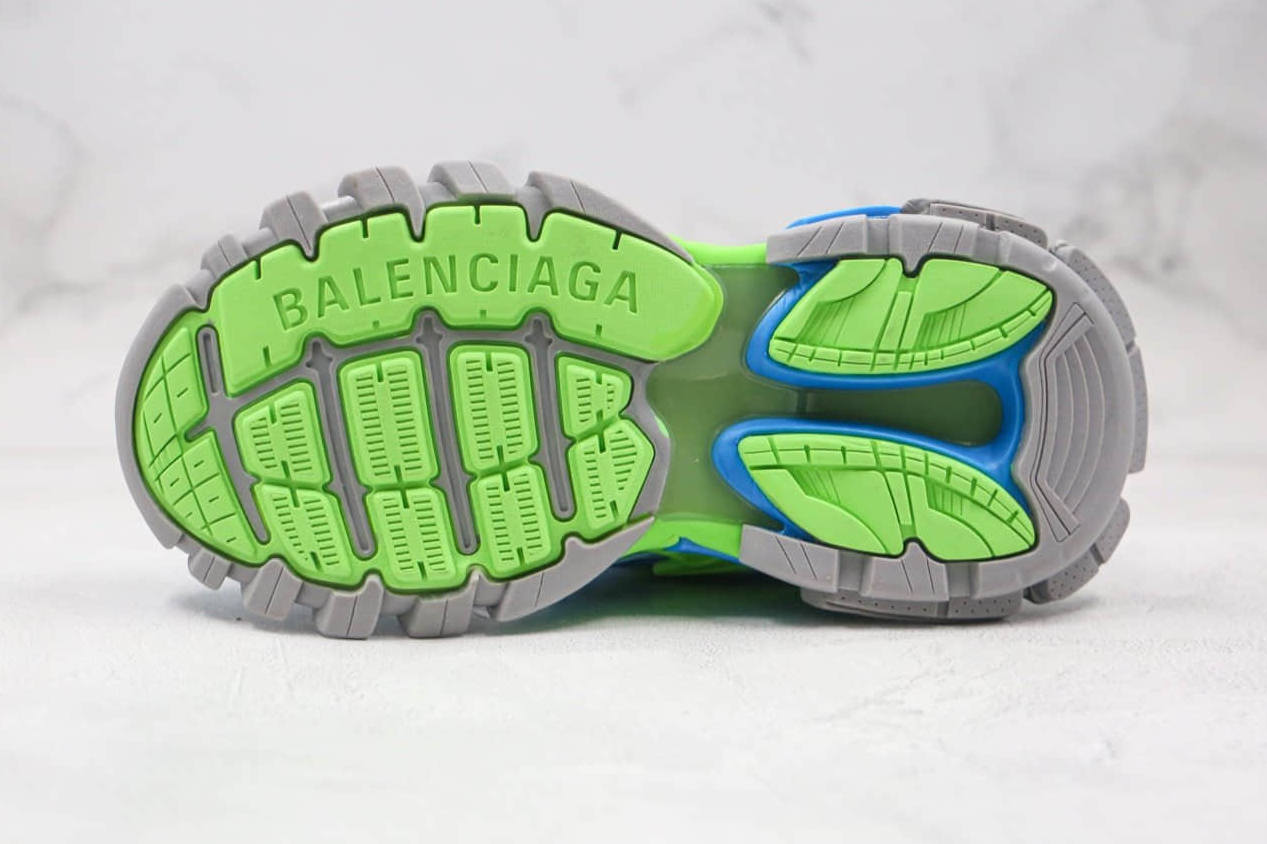 Balenciaga Track.2 Trainer 'Blue Green' 568614W2GN34030 - Stylish and Versatile Footwear