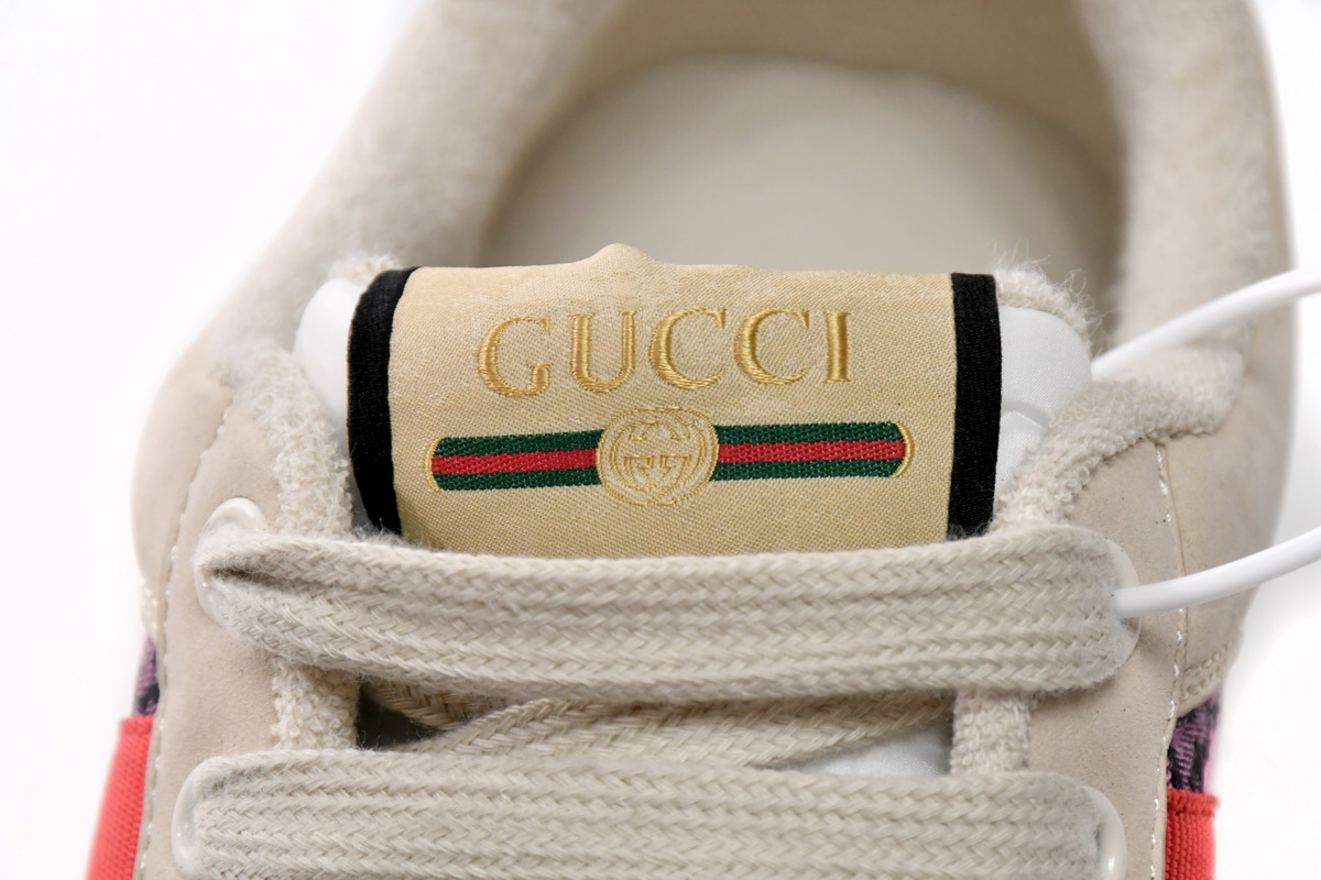 GUCCI Screener Series GG Enamel Purple Double G Canvas 570443 9SFR0 5270