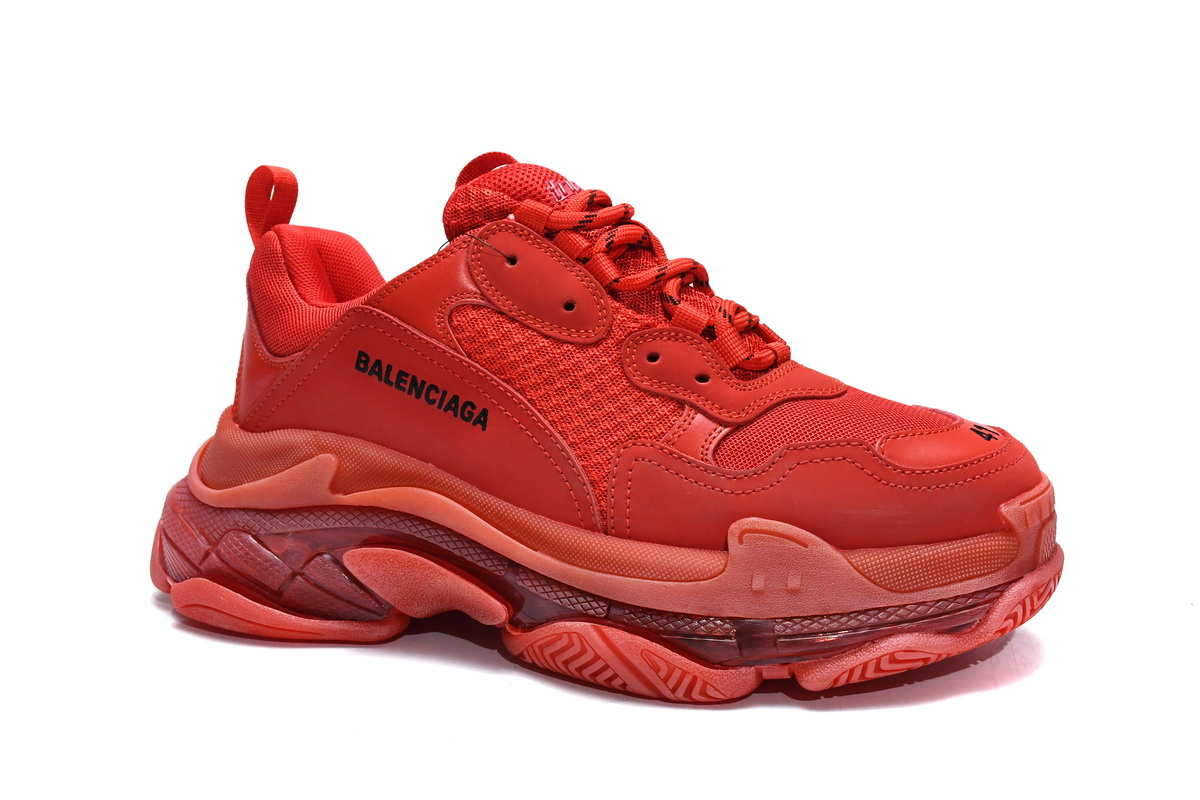 Get Style and Comfort with Balenciaga Triple S Daddy Shoes Red - 541624 W09O1 6500