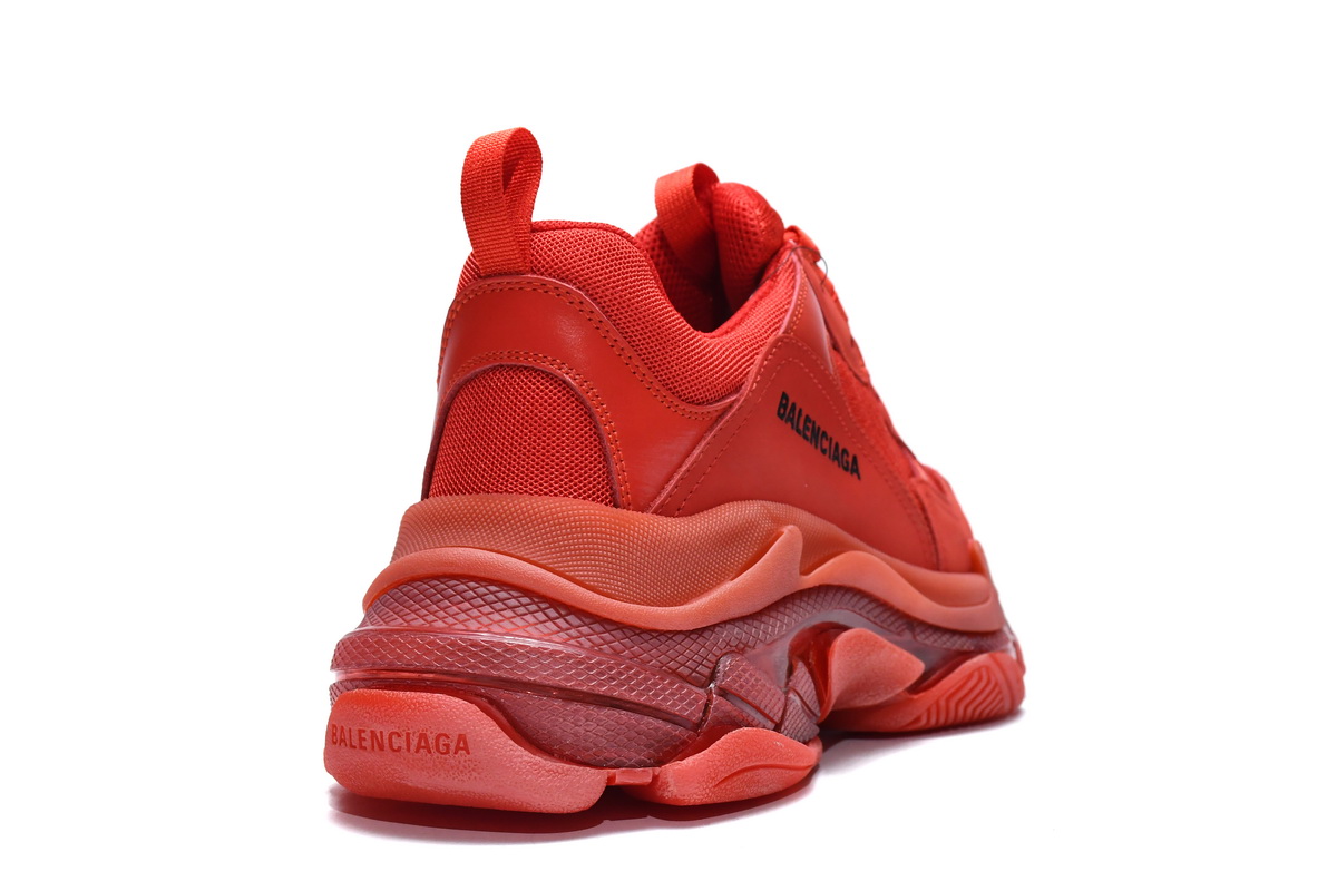 Get Style and Comfort with Balenciaga Triple S Daddy Shoes Red - 541624 W09O1 6500