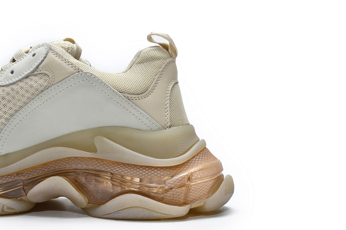 Balenciaga Triple S Champagne 544351 W09OH 7083 - Luxury Sneakers for Fashion Enthusiasts