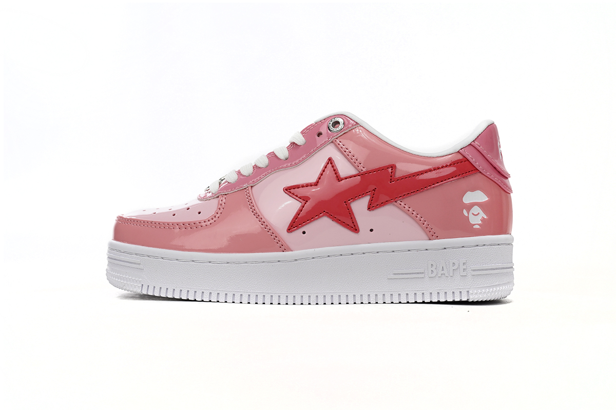 A Bathing Ape Bape Sta Low M1 'Camo Combo Pink' - Limited Edition Sneakers