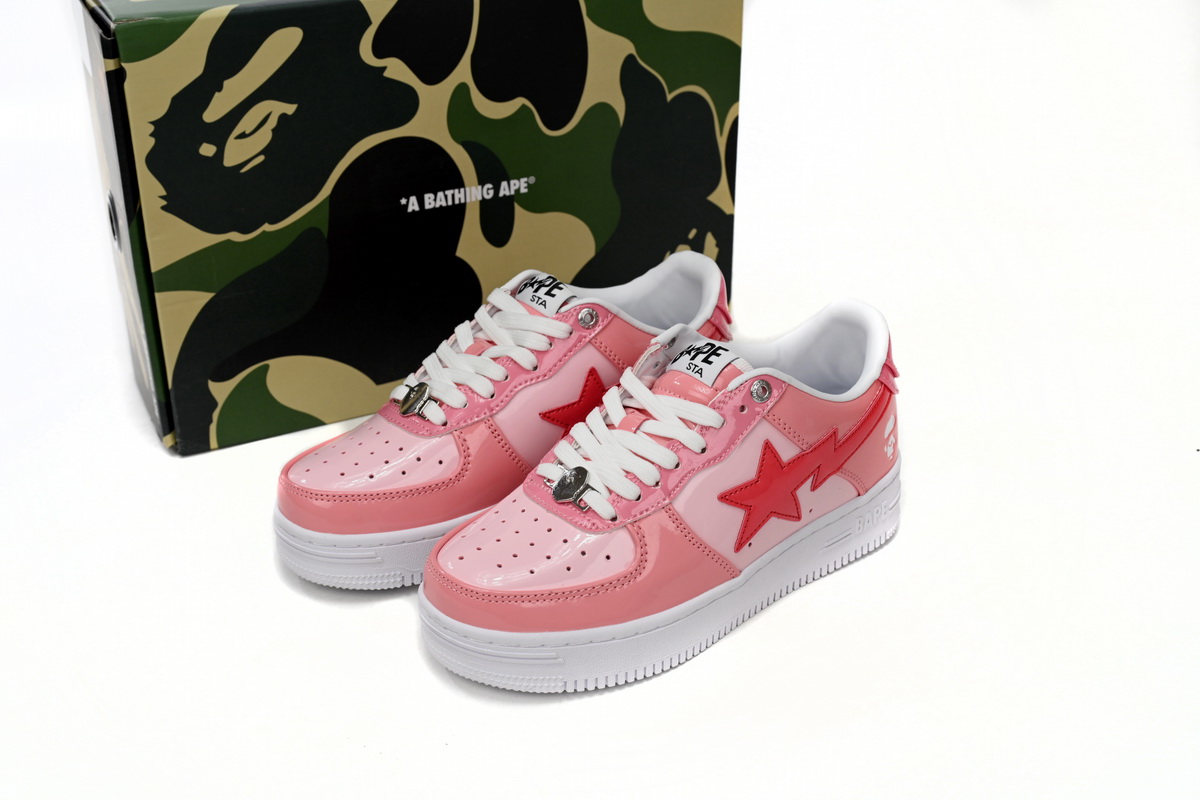 A Bathing Ape Bape Sta Low M1 'Camo Combo Pink' - Limited Edition Sneakers
