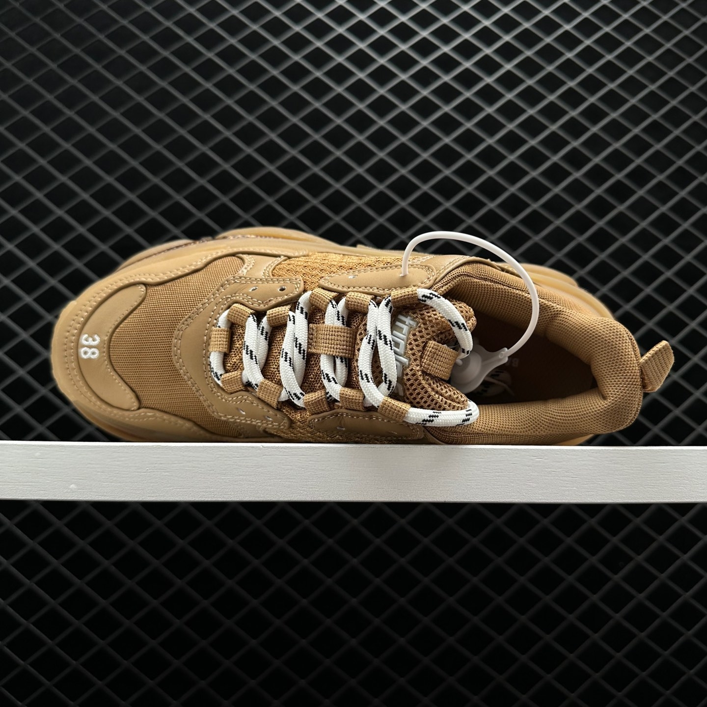 Balenciaga Triple S Clear Sole Brown 541624W2GA12706 | Premium Chunky Sneakers