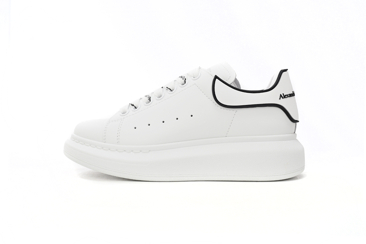 Alexander McQueen Oversized White Black 621056WHXMT9074 - Shop Now!