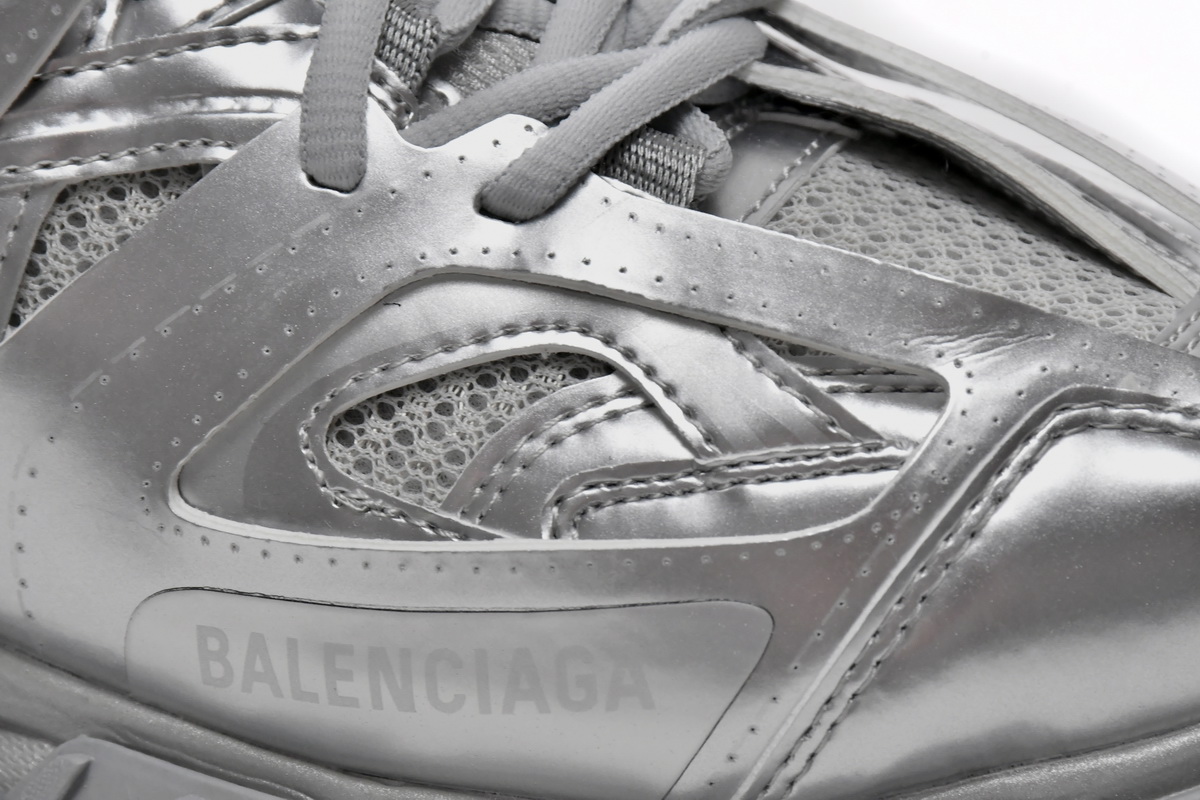 Balenciaga Track 'Silver' 542023 W2FS3 8100 - Trendy Sneakers for Men