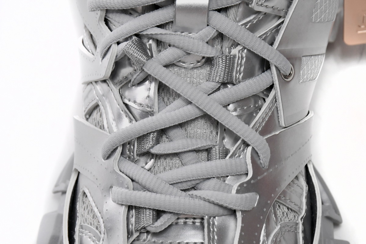 Balenciaga Track 'Silver' 542023 W2FS3 8100 - Trendy Sneakers for Men