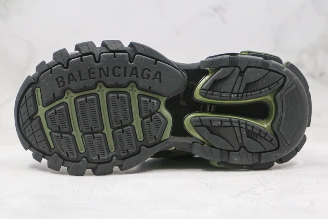 Balenciaga Track.2 Sneaker 'Khaki Black' - 568614 W3AE1 2311: Vibration of Power, Culture, and Style