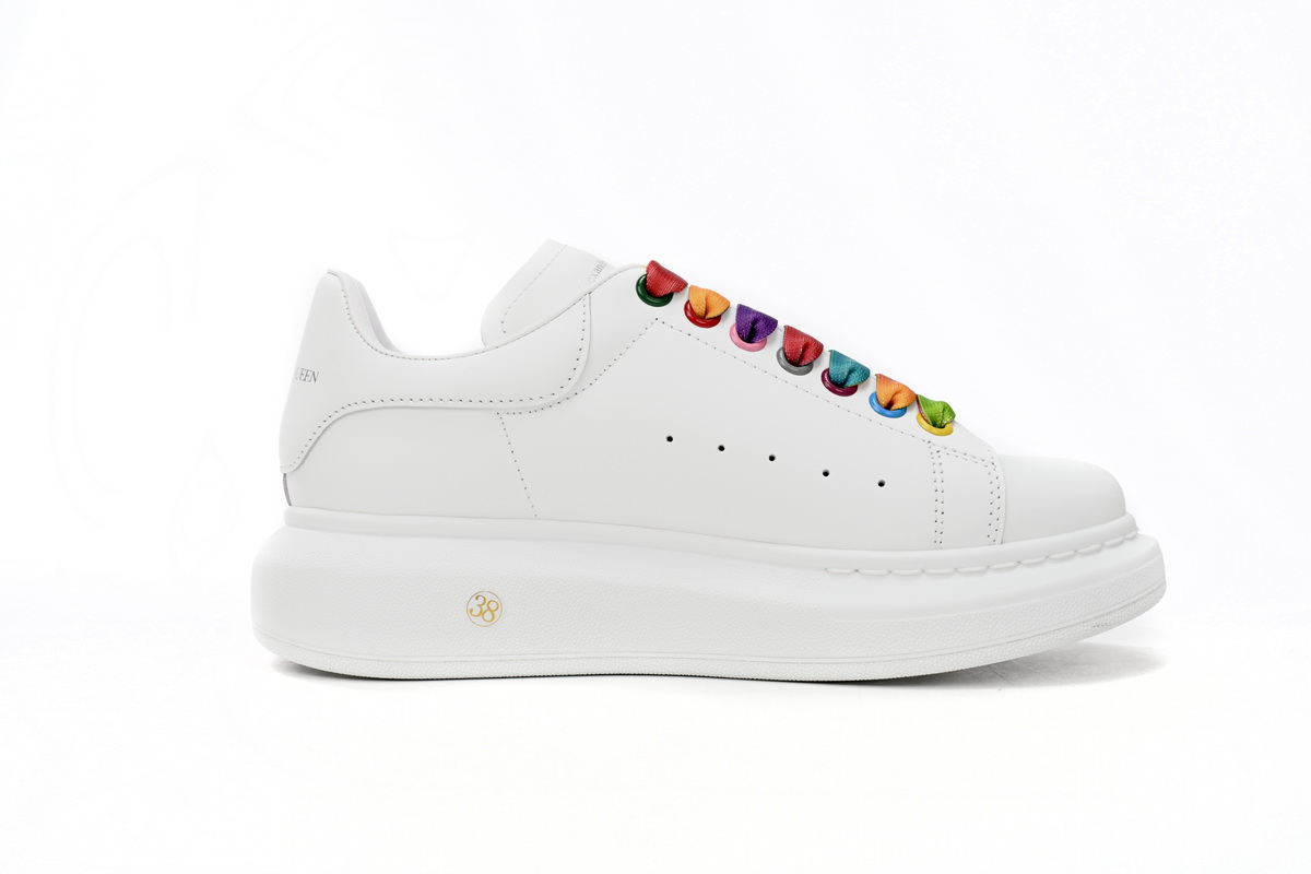 Alexander McQueen Oversized Sneaker 'White Multi' | 553770 WHX9P 9035 Alexander McQueen Oversized Sneaker 'White Multi' | 553770 WHX9P 9035