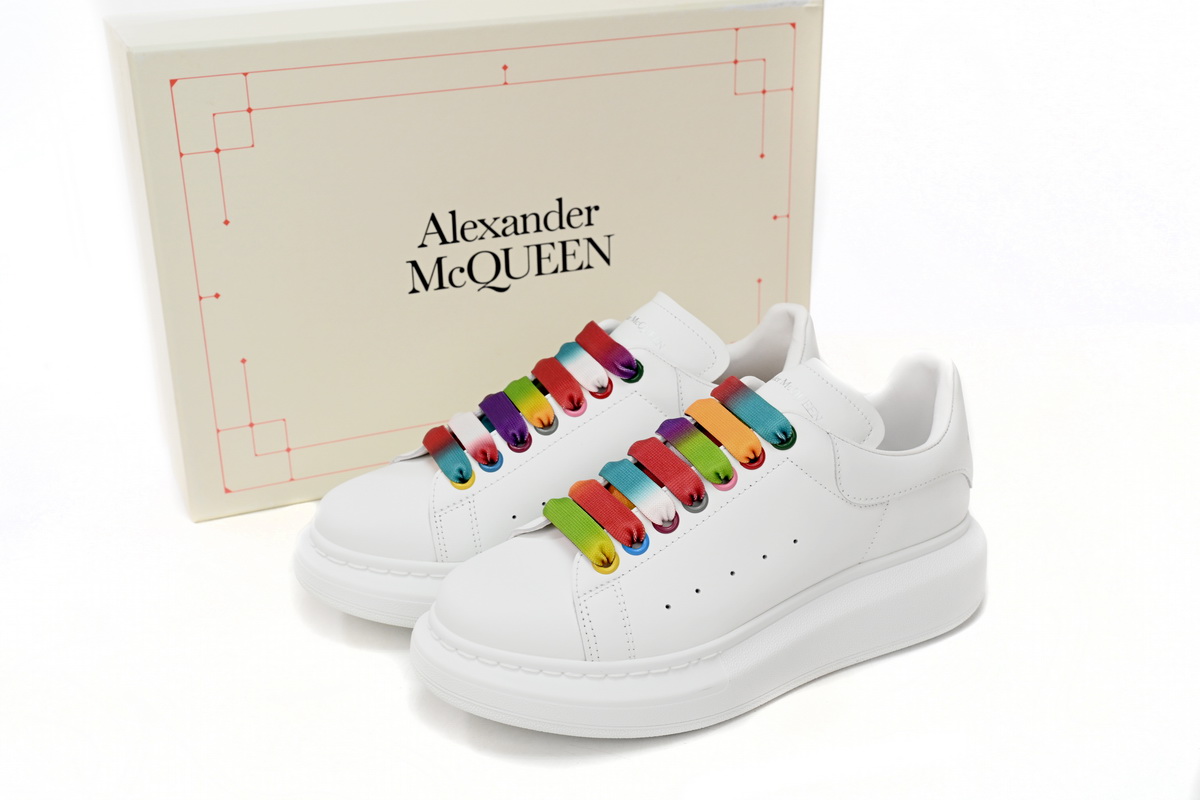 Alexander McQueen Oversized Sneaker 'White Multi' | 553770 WHX9P 9035 Alexander McQueen Oversized Sneaker 'White Multi' | 553770 WHX9P 9035