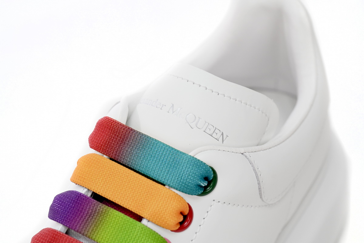 Alexander McQueen Oversized Sneaker 'White Multi' | 553770 WHX9P 9035 Alexander McQueen Oversized Sneaker 'White Multi' | 553770 WHX9P 9035