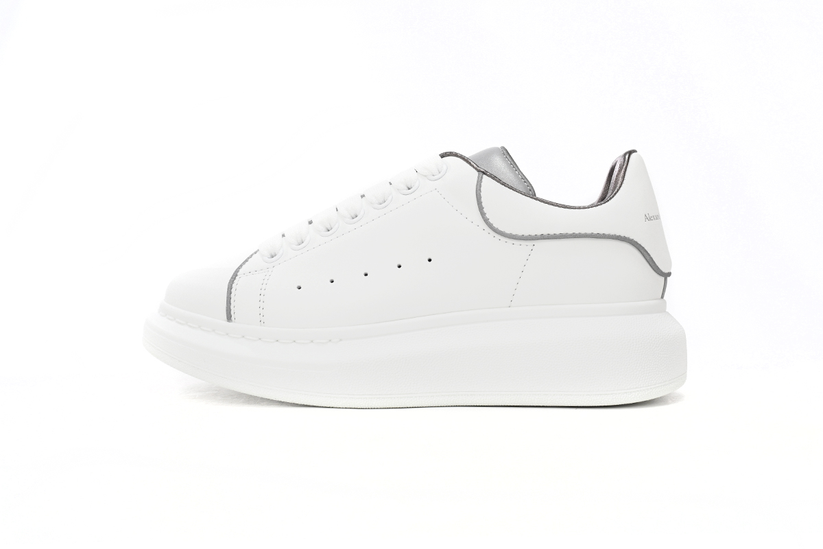 Alexander McQueen Oversized Sneaker 'White Reflective' | Authentic 561123 WHTQK 9071