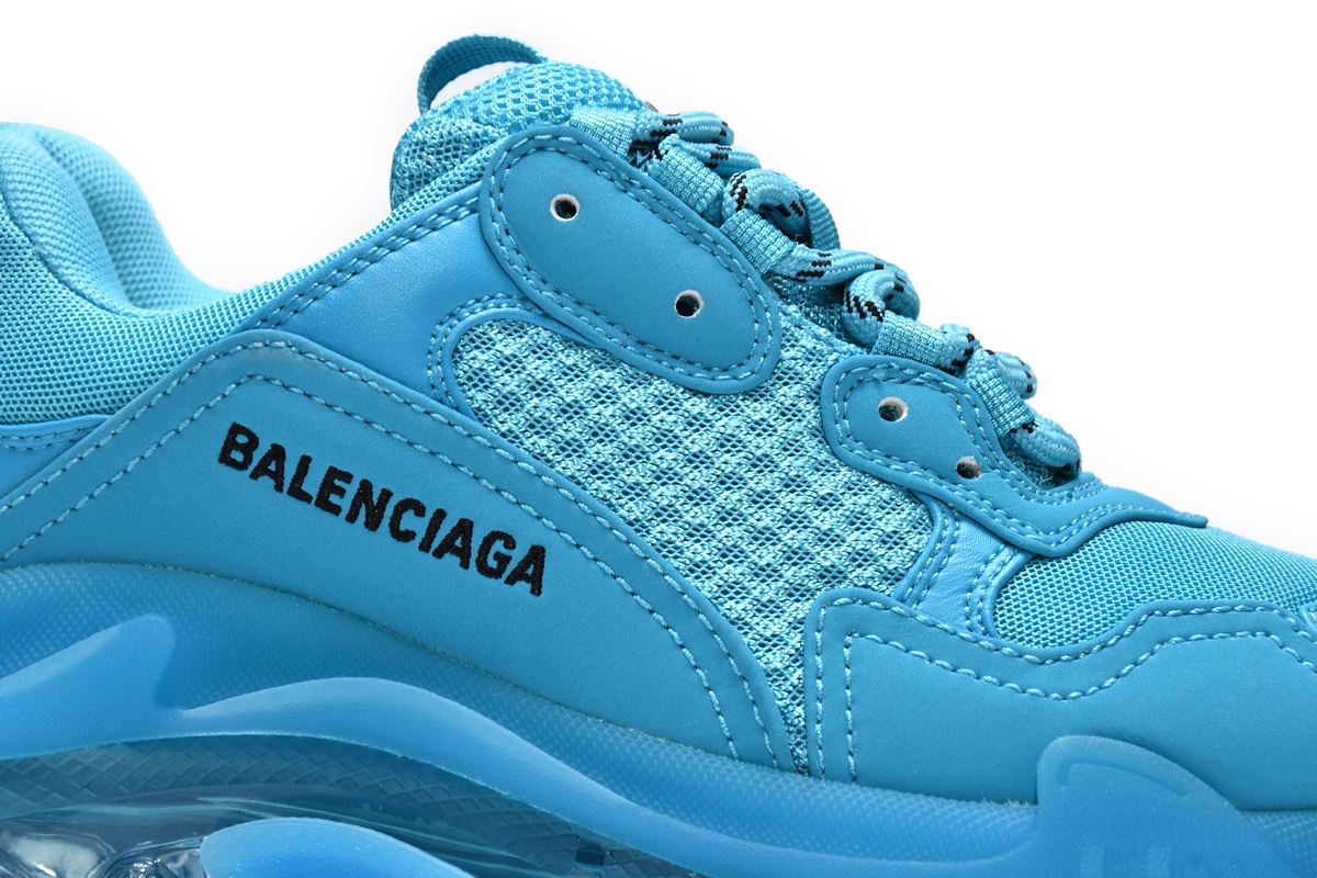 Balenciaga Triple S Cyanine 544351 W09O1 9008 - Trendy & Stylish Sneakers