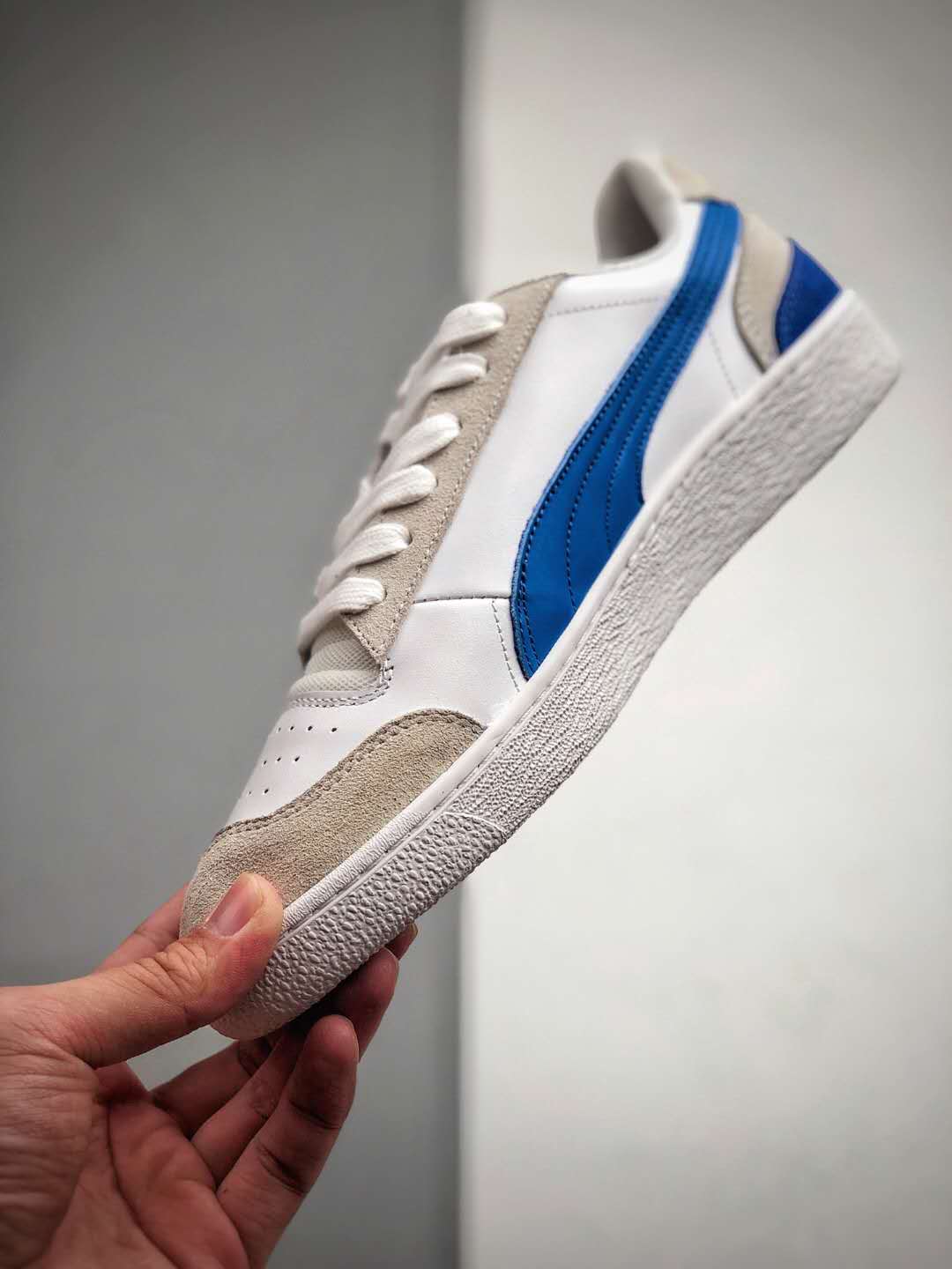 Puma Ralph Sampson Low 'Vintage - White Dazzling Blue' Sneakers - 371767-01