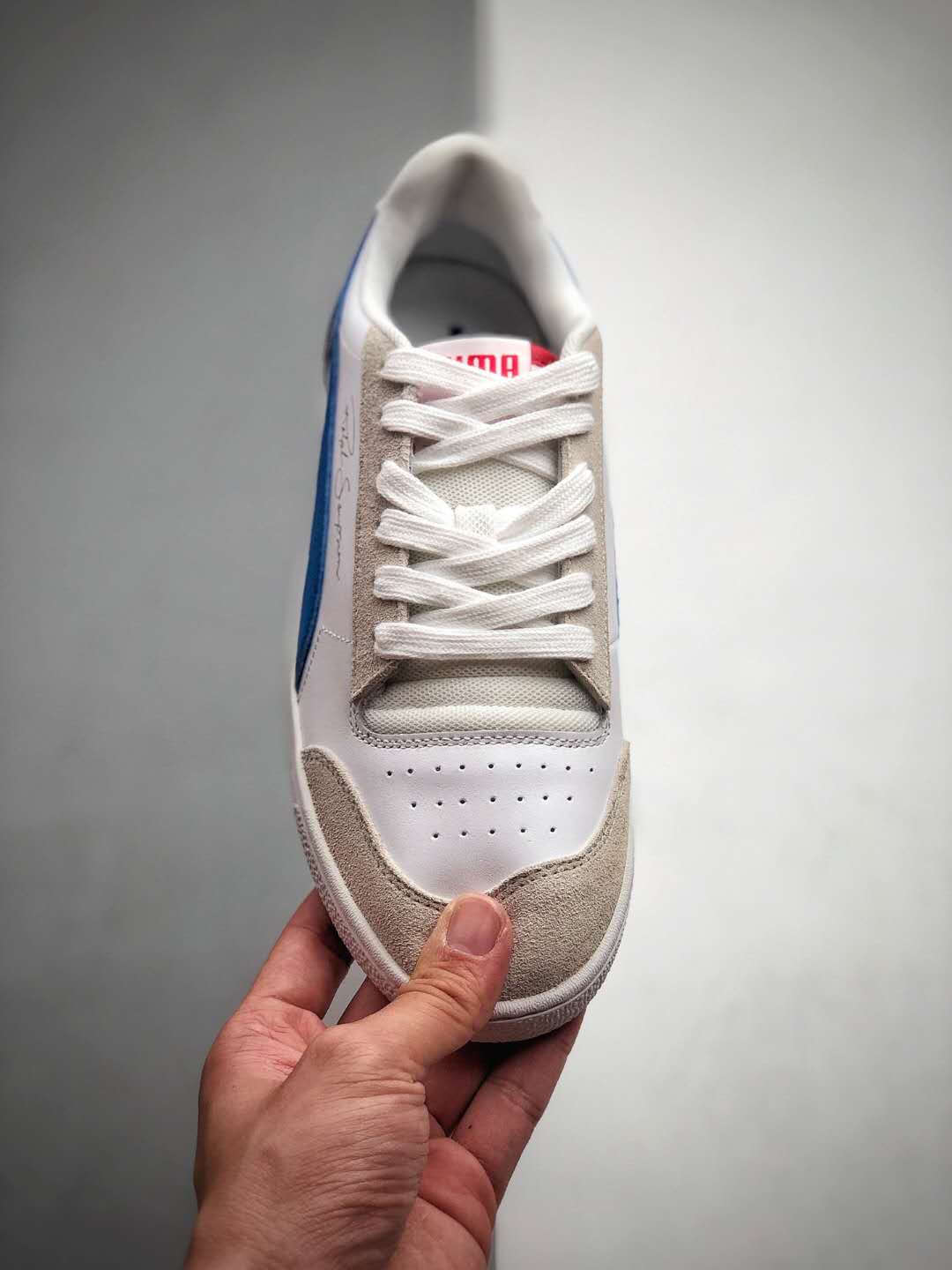 Puma Ralph Sampson Low 'Vintage - White Dazzling Blue' Sneakers - 371767-01
