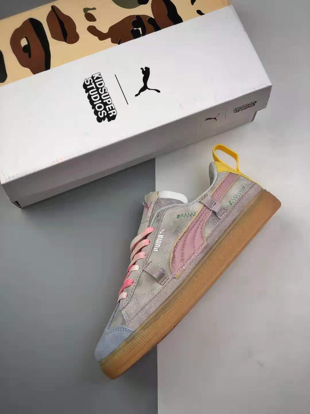 PUMA KidSuper Studios x Suede Vintage 'Lupine' Sneakers - Limited Edition
