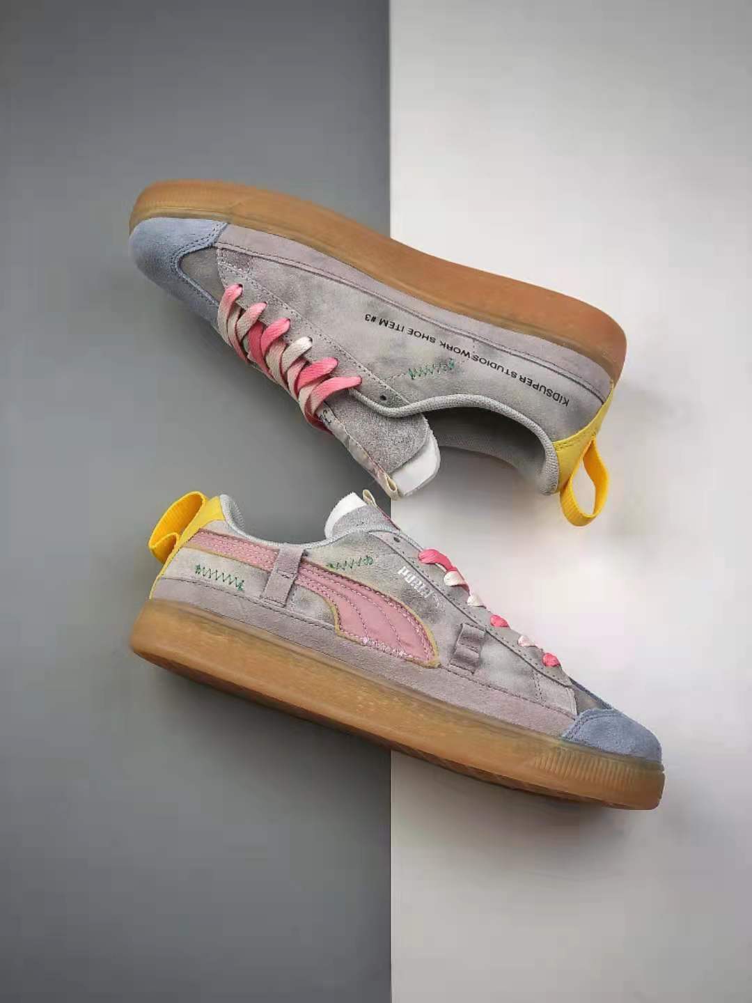 PUMA KidSuper Studios x Suede Vintage 'Lupine' Sneakers - Limited Edition