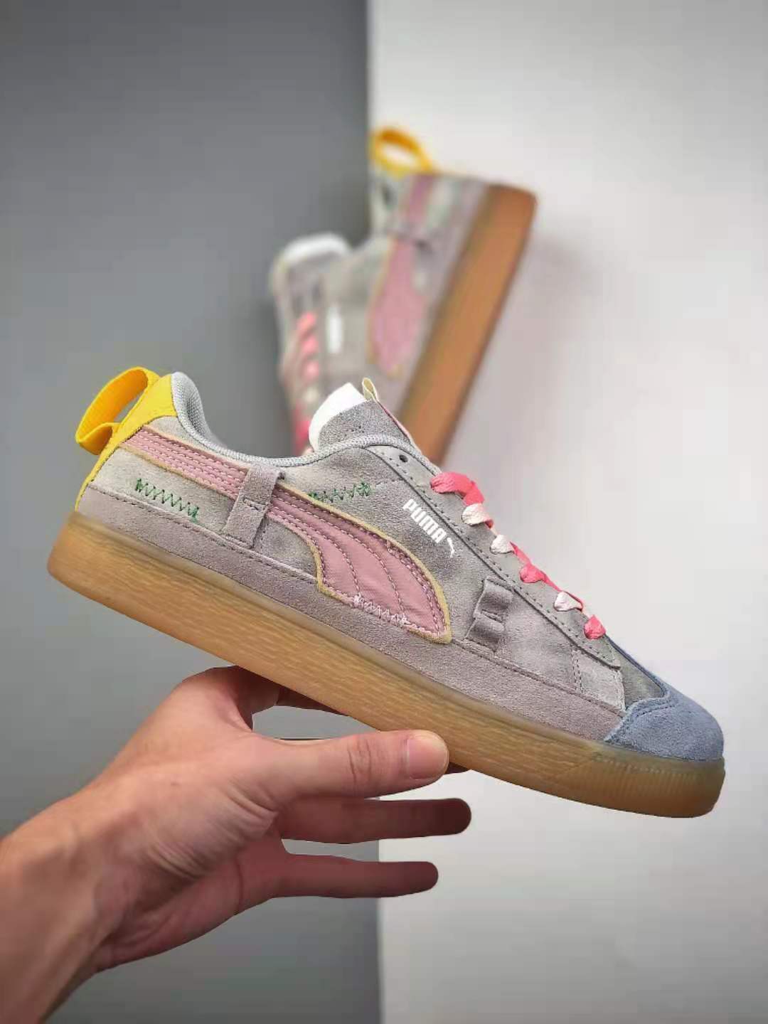 PUMA KidSuper Studios x Suede Vintage 'Lupine' Sneakers - Limited Edition