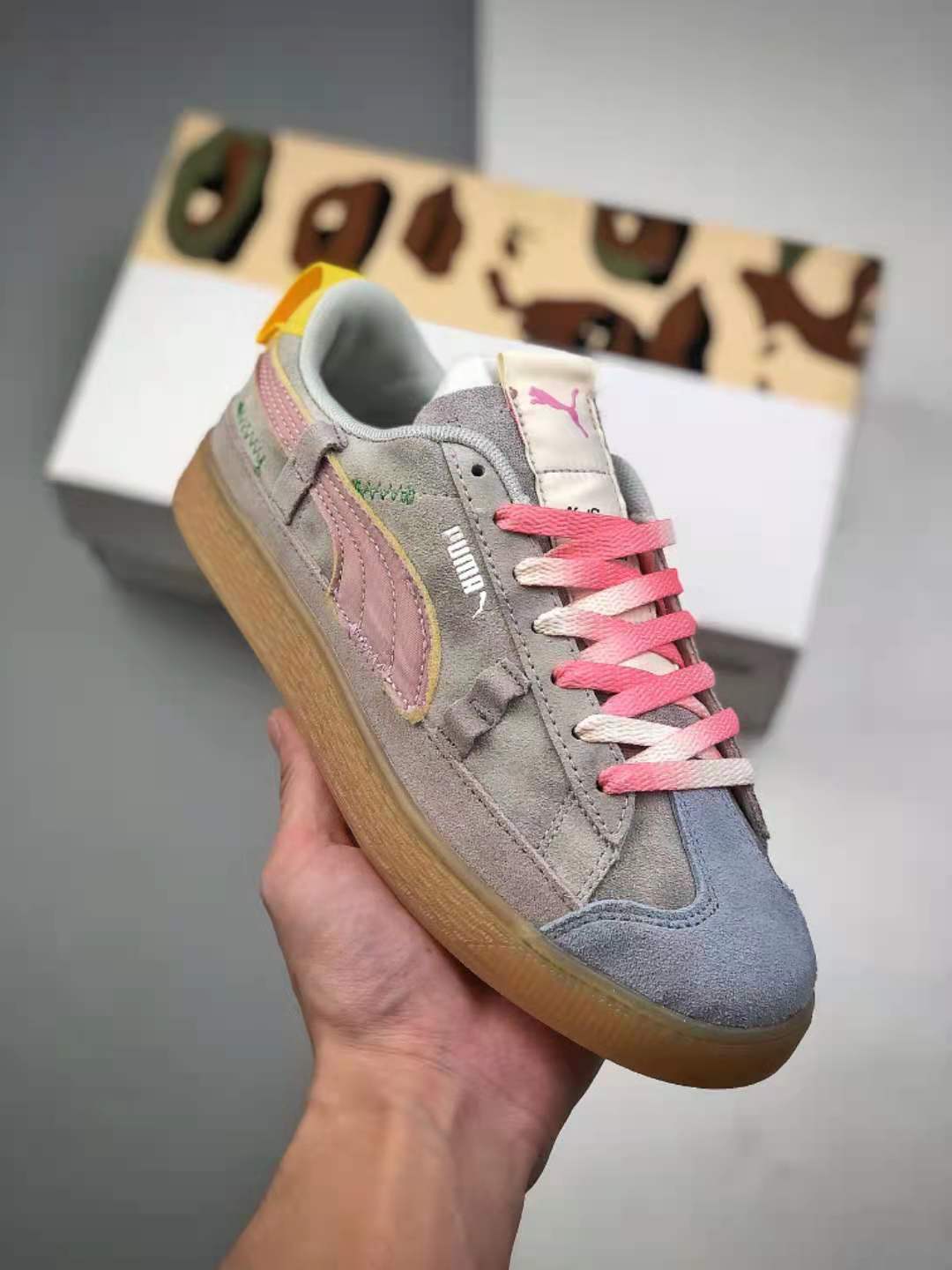 PUMA KidSuper Studios x Suede Vintage 'Lupine' Sneakers - Limited Edition