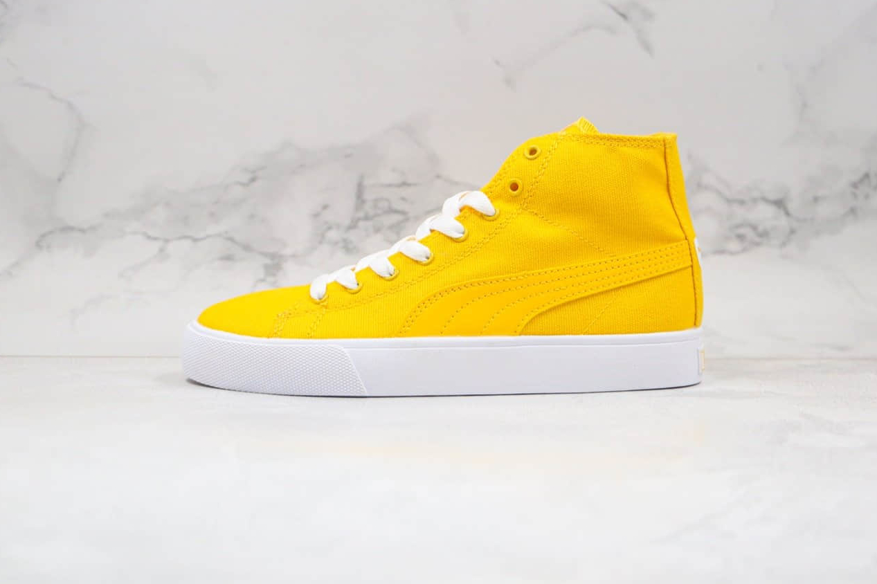 Puma Bari Mid 'Lemon Chrome' 373891-04 - Stylish Lemon Chrome Sneakers | Limited Edition