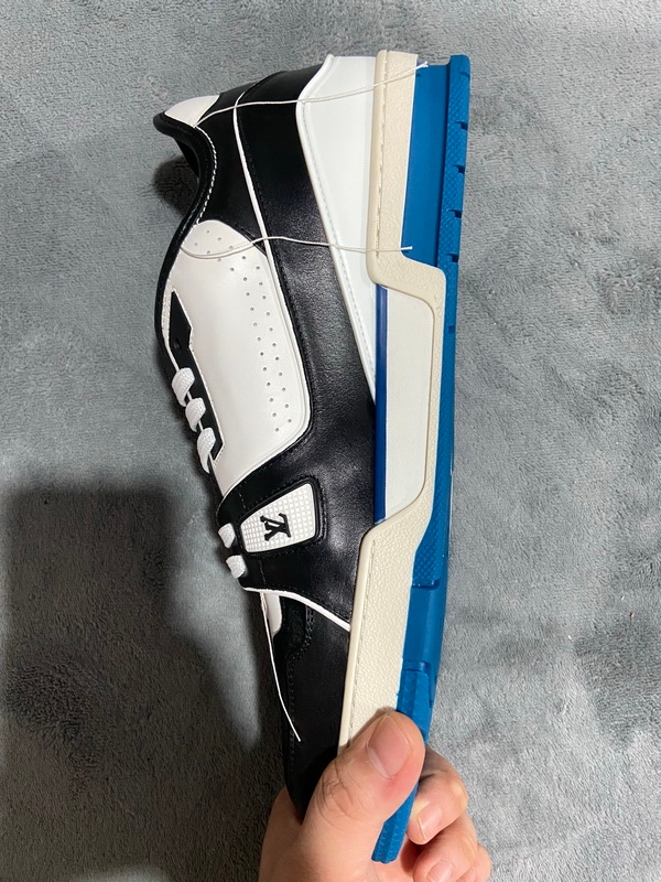 Louis Vuitton Trainer Black Blue GO1220 - Stylish and Versatile Footwear