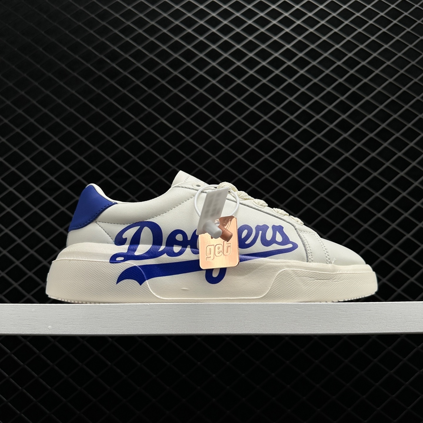 MLB Chunky Classic P LA Dodgers Shoes Sneakers - White/Blue - 3ASXXP12N-07BLD