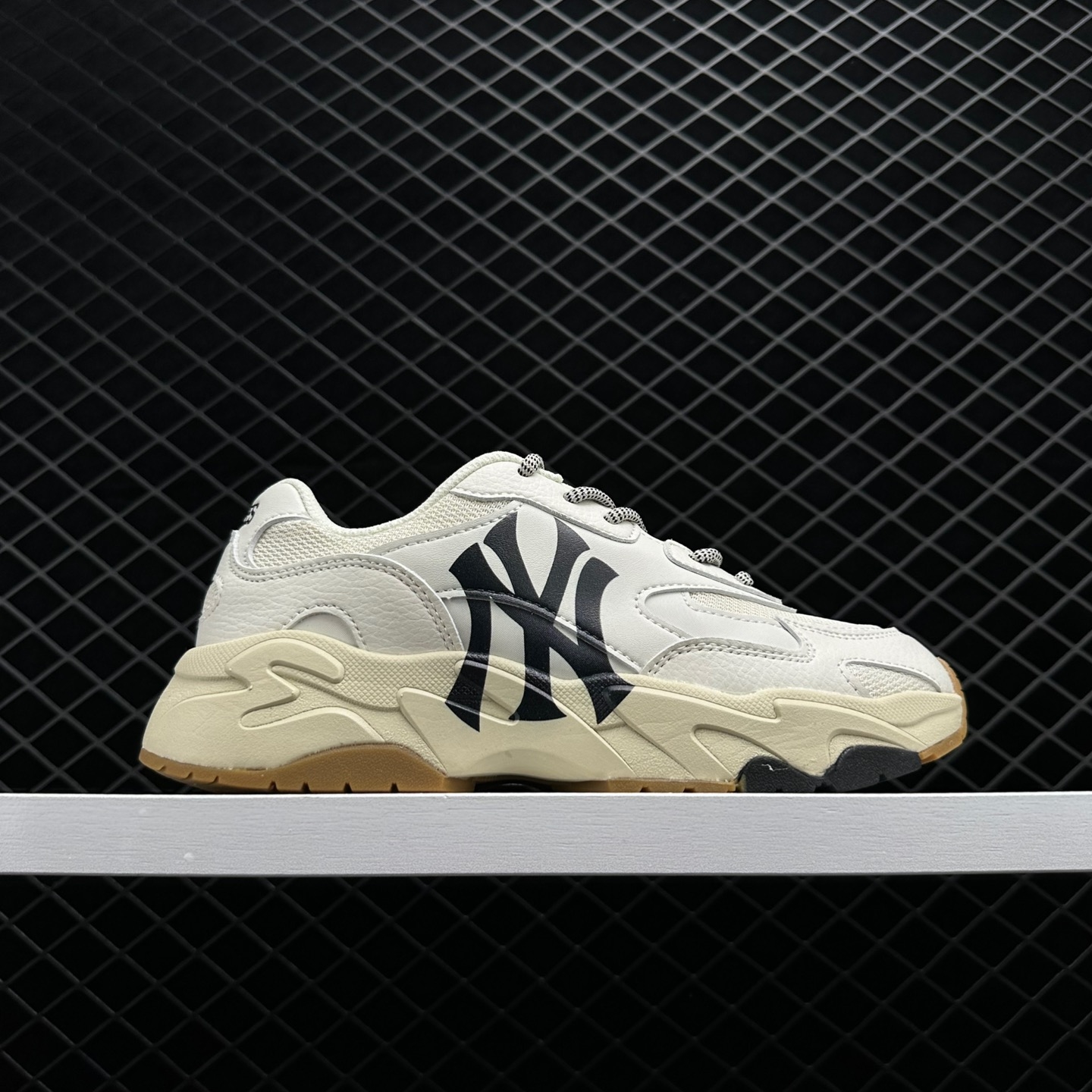 MLB Big Ball Chunky Lite New York Yankees Shoes - White 3ASHC311N-50WHS