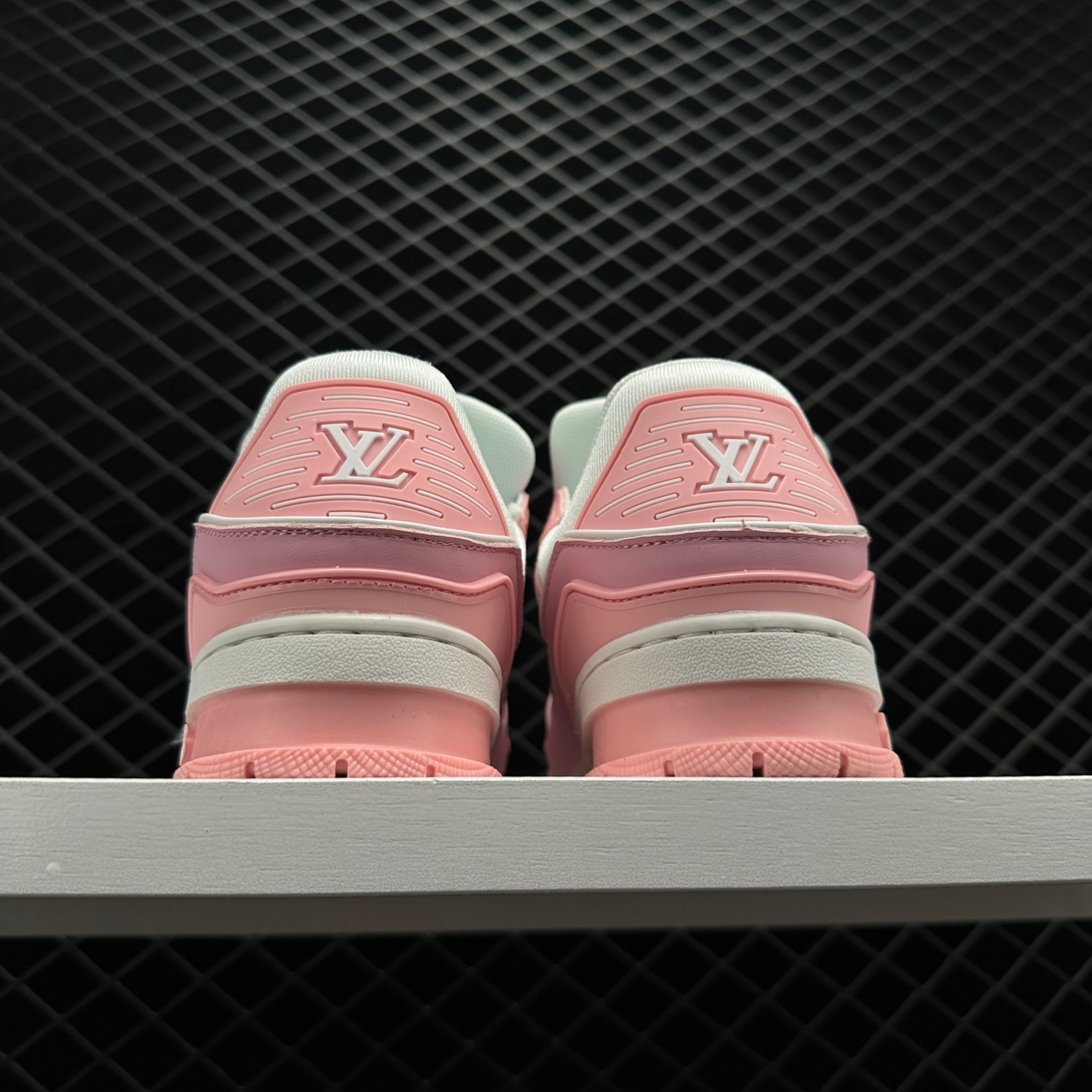 Shop the Exquisite Louis Vuitton Trainer Pink Rose 1AA6VV for Glamorous Style
