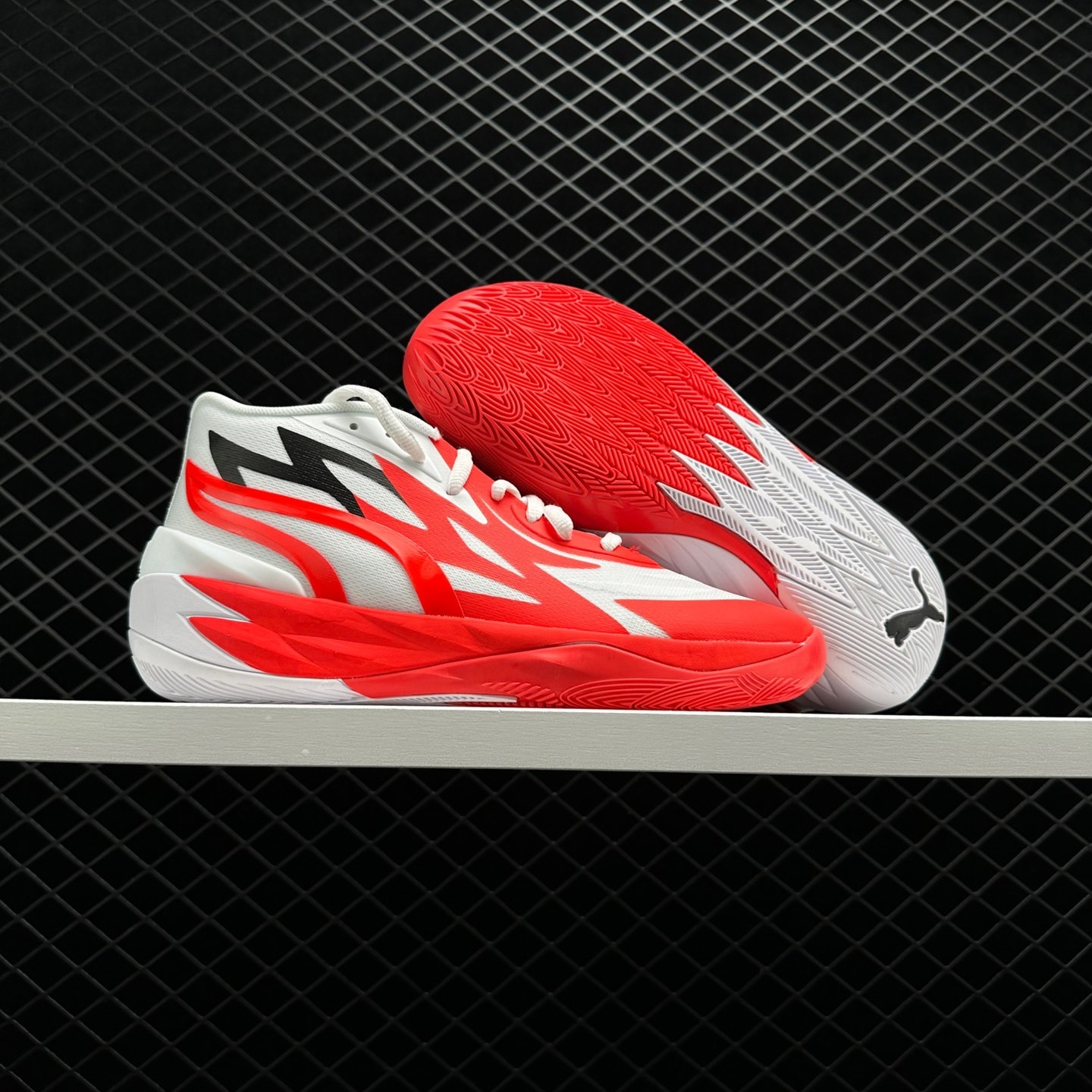 PUMA Lamelo MB.02 Red White Blast | Stylish Basketball Shoes