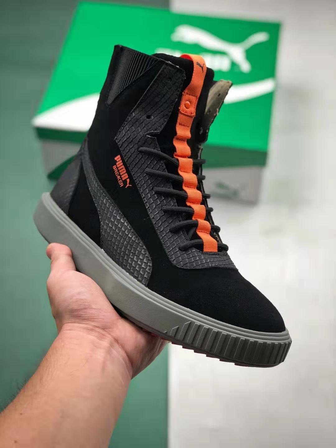 Puma Breaker Hi Fight or Flight Men's Lace Up High Top Trainers 367714-02 | Premium Athletic Footwear for Men
