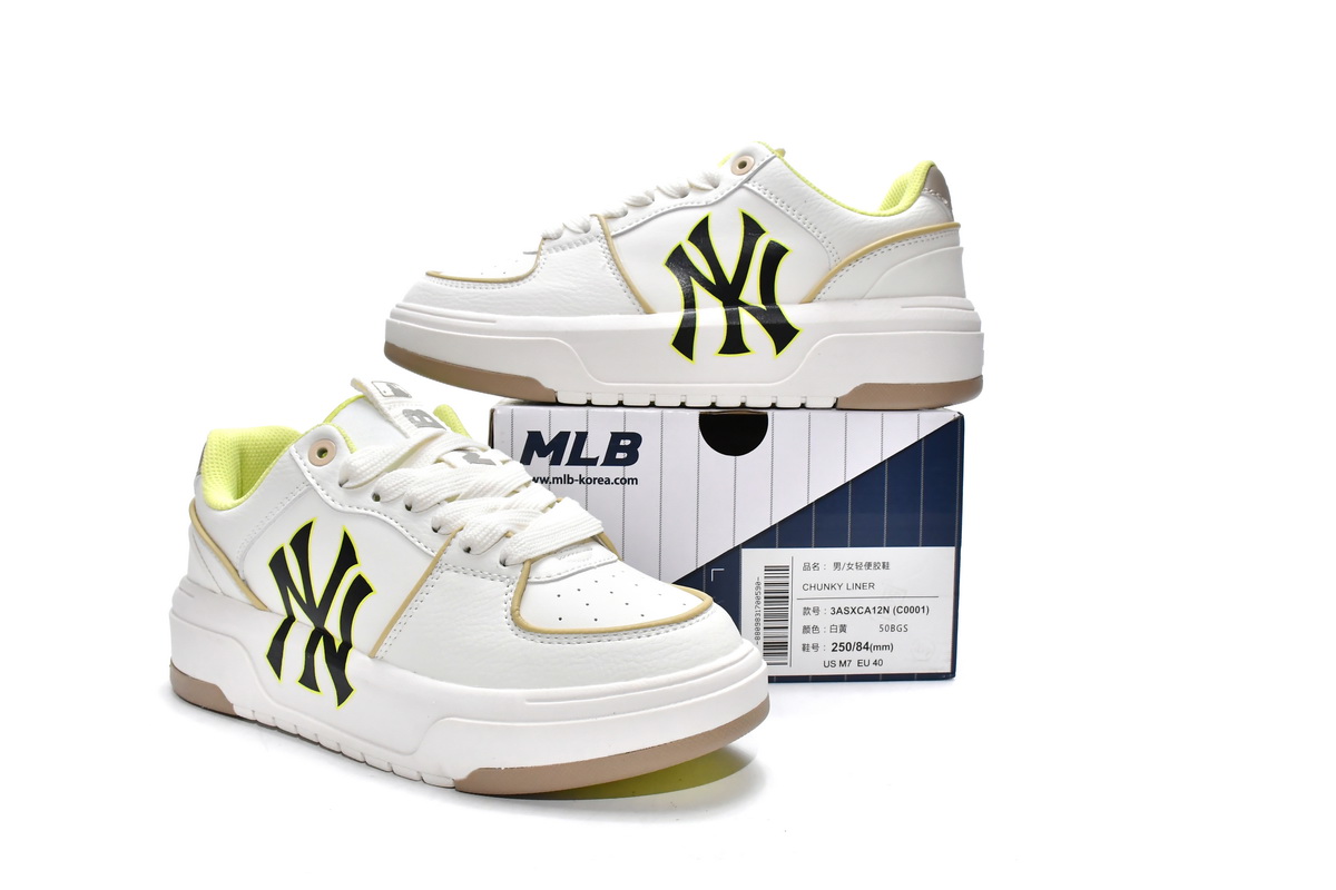 MLB Chunky Liner NY Yankees Beige 3ASXCA12N-50BGS | Official MLB Merchandise