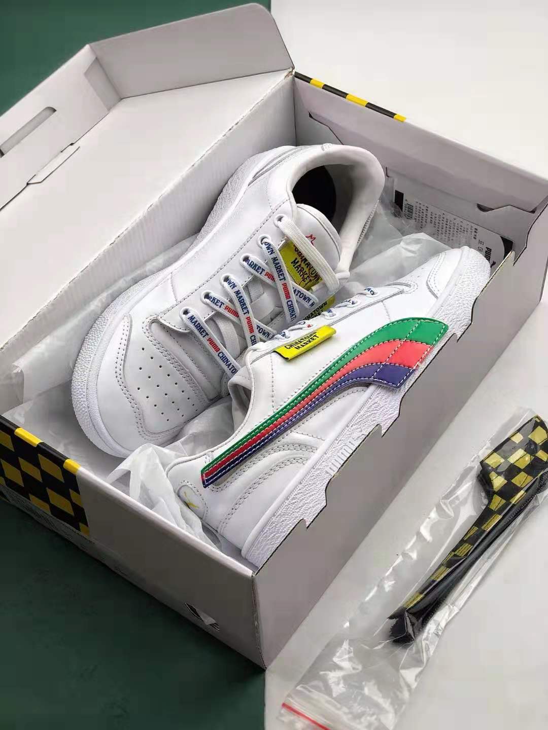 PUMA Chinatown Market x Ralph Sampson Low 'White' 371089-01 - Classic Style with a Collaborative Twist PUMA Chinatown Market x Ralph Sampson Low 'White' 371089-01 - Classic Style with a Collaborative Twist