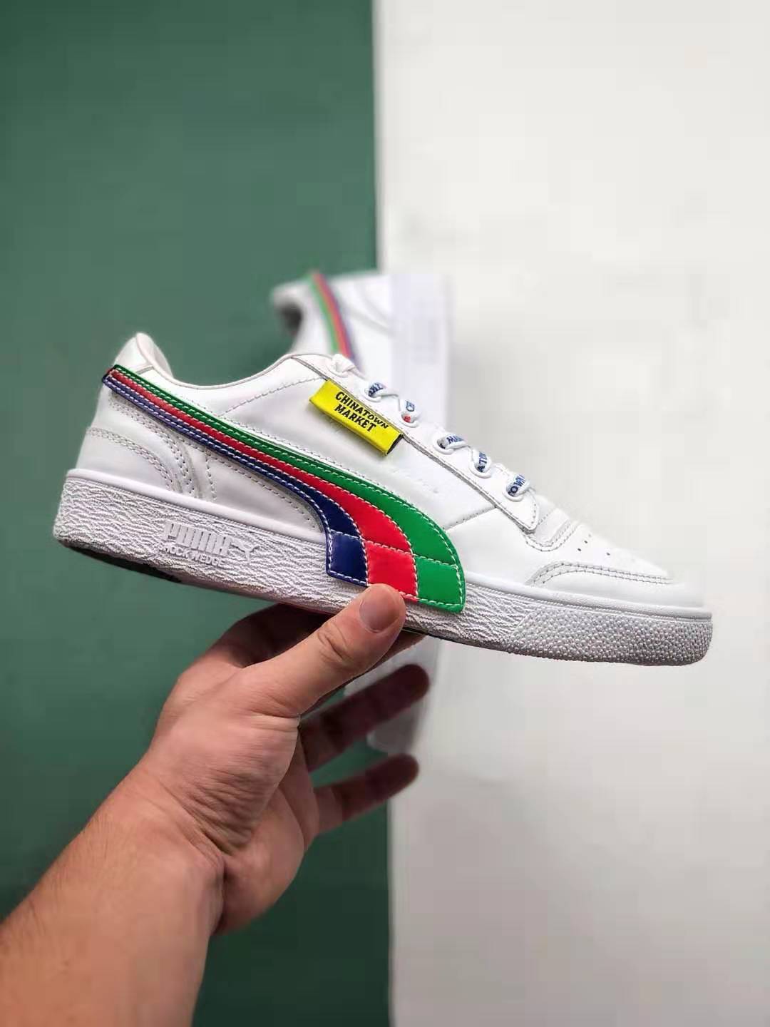 PUMA Chinatown Market x Ralph Sampson Low 'White' 371089-01 - Classic Style with a Collaborative Twist PUMA Chinatown Market x Ralph Sampson Low 'White' 371089-01 - Classic Style with a Collaborative Twist