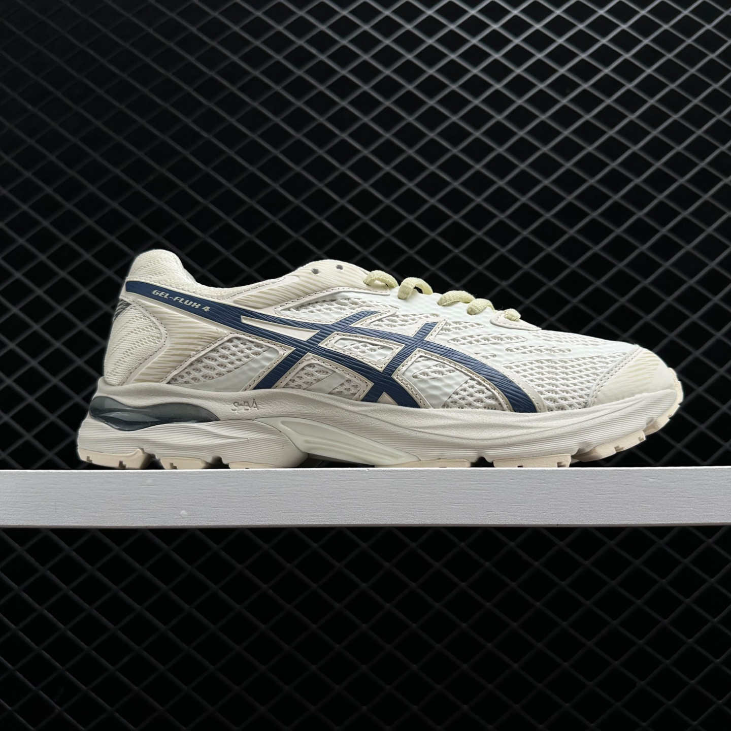 Asics Gel-Flux 4 White Blue 1011A614-102 | Lightweight Running Shoes
