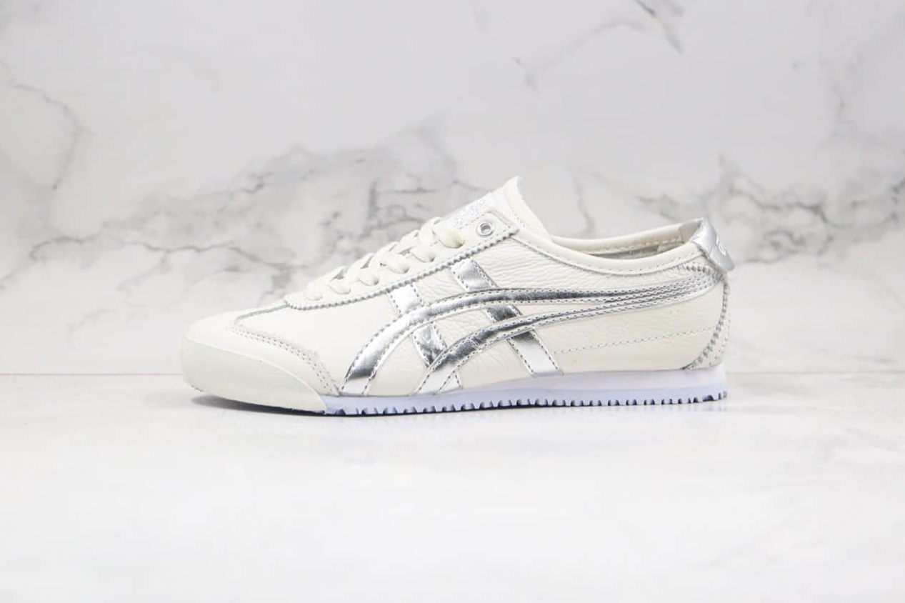 Onitsuka Tiger MEXICO 66 'White Silver' D508K-0193 - Classic Sneaker for Timeless Style