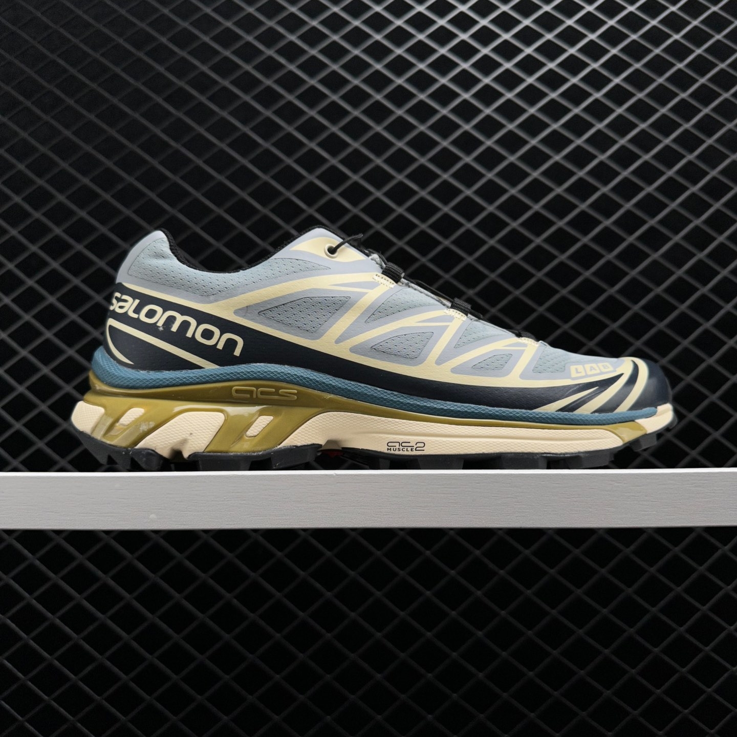 Salomon XT-6 Bleached Sand Cumin L41455100 - Durable Trail Running Shoes