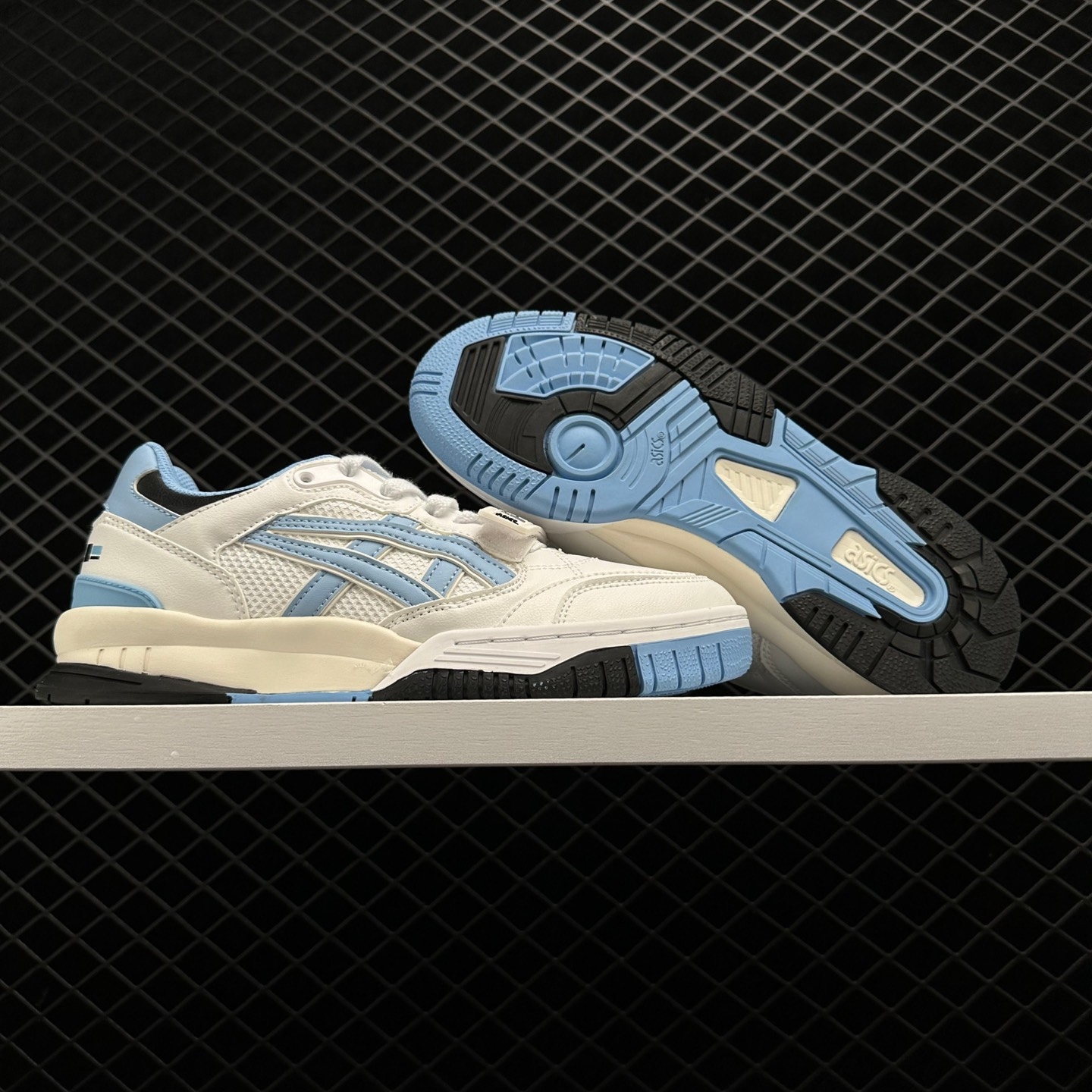 Asics Gel-Spotlyte Low V2 'White Blue' 1203A258-103 - Premium Sneakers for Athletic Performance