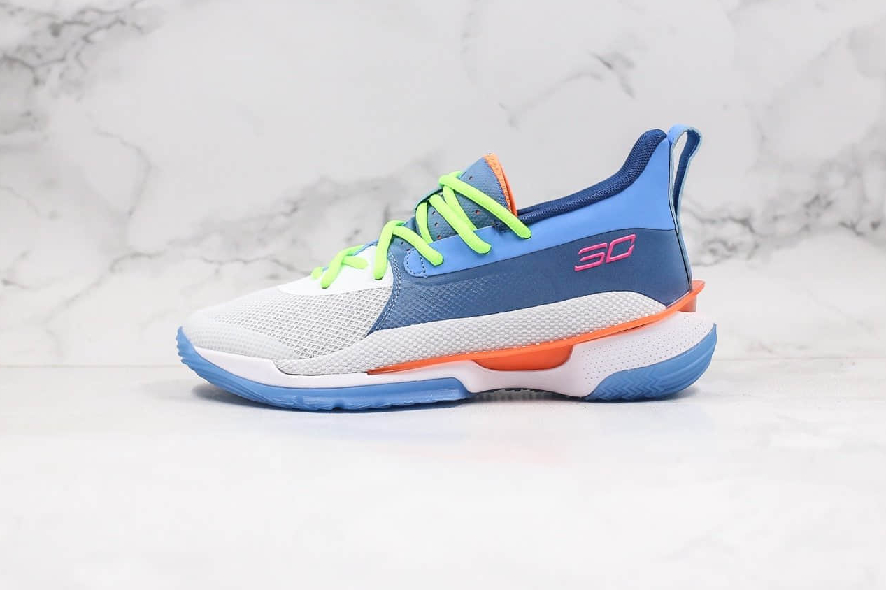 Under Armour Curry 7 'Super Soaker' 3021258-404 - The Ultimate Basketball Shoe