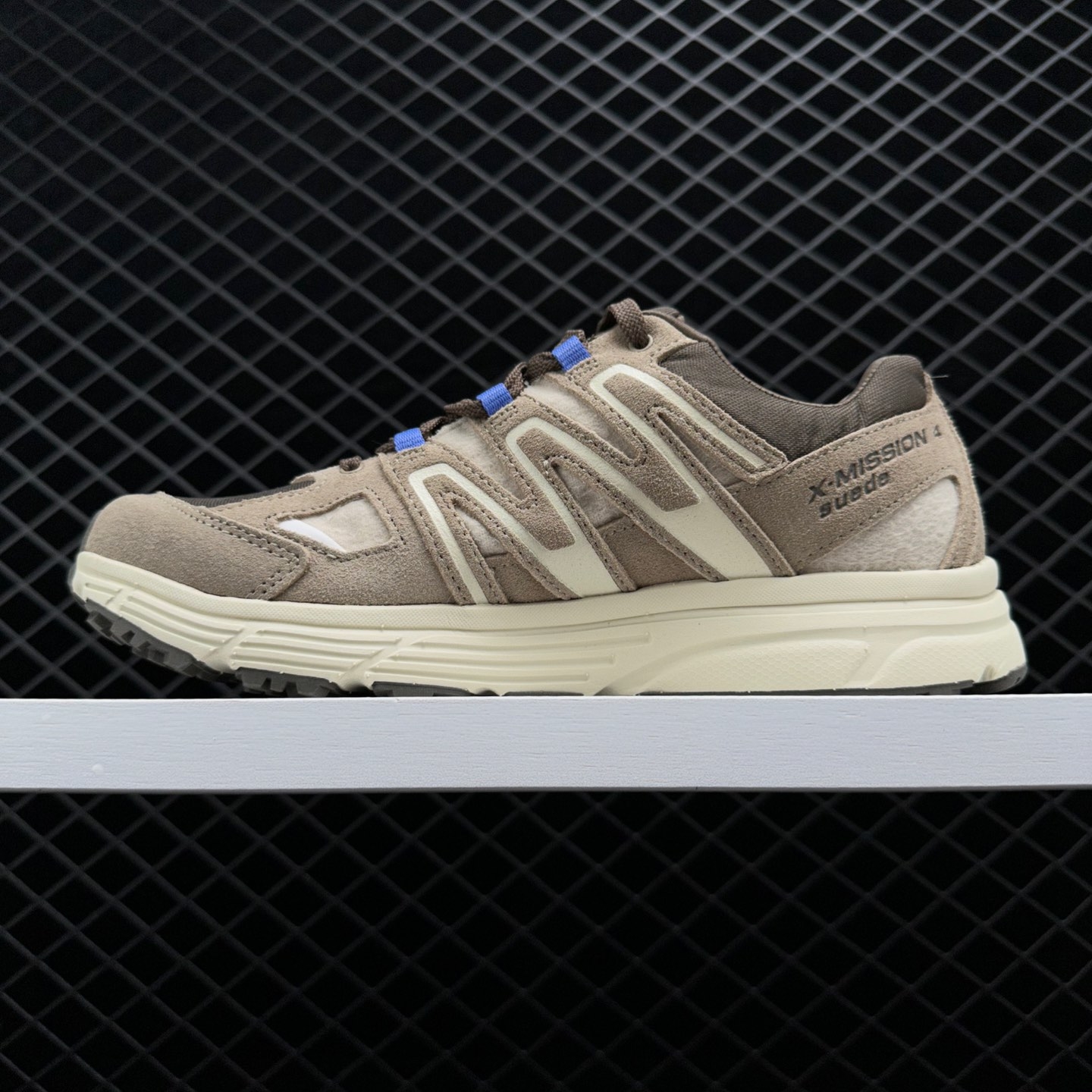 Salomon X-Mission 4 Winter Adventures Men's Vintage Khaki Grey Sneakers