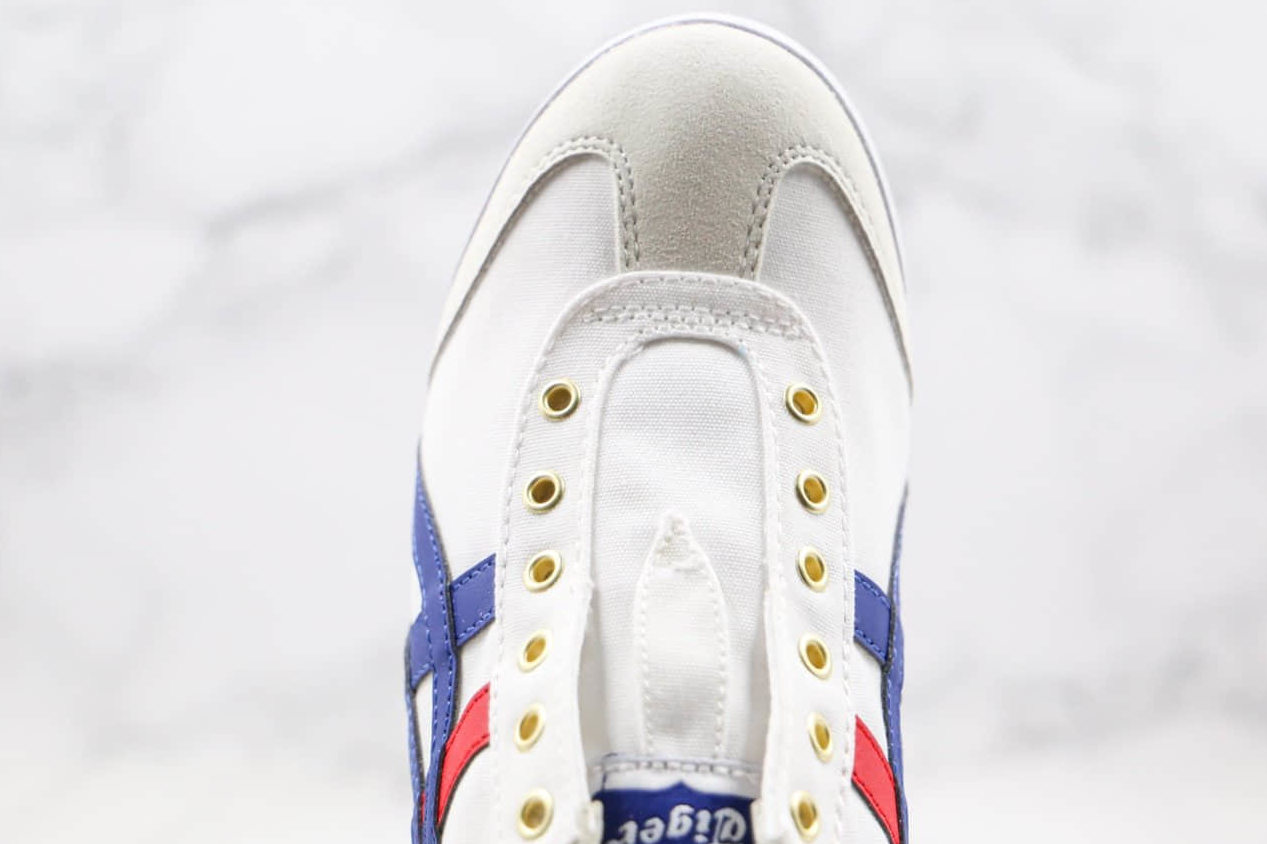 Onitsuka Tiger Mexico 66 Blue Red Gold Sneakers | D507L-0152
